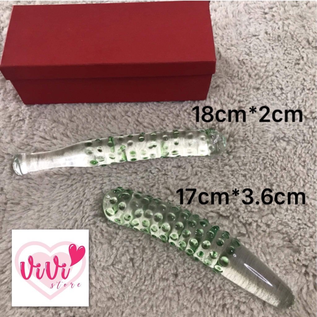 Crystal Glass Cucumber Masturbator Glass Plug Sensual Women Adult Toys Malaysia - Image 4