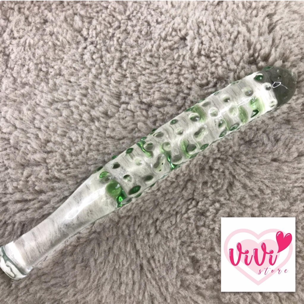 Crystal Glass Cucumber Masturbator Glass Plug Sensual Women Adult Toys Malaysia - Image 5