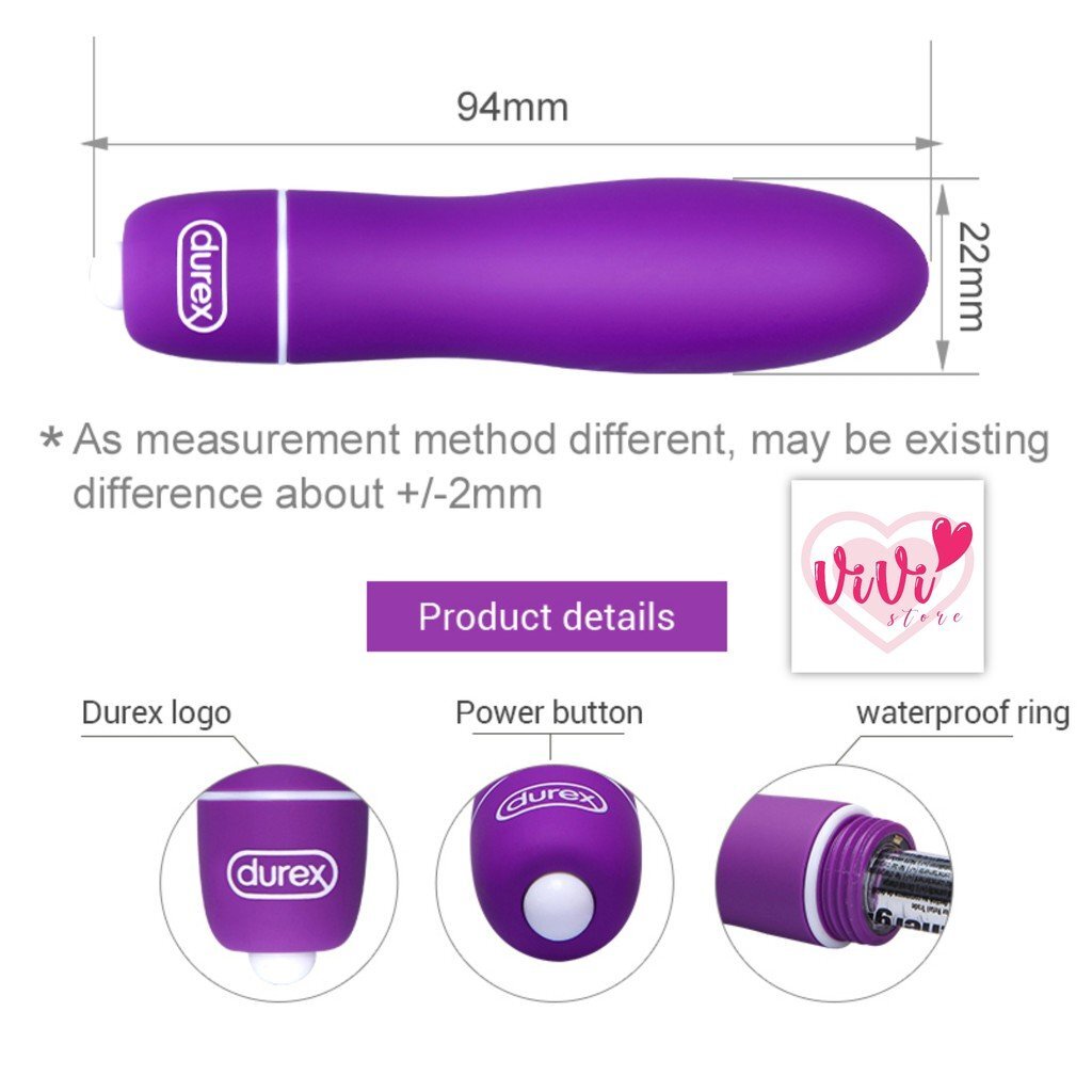 Durex Play 10 Mini Vibrator Dildo Women Adult Toys Malaysia - Image 8