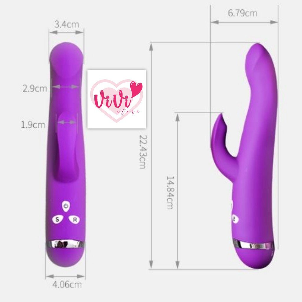 DUREX Kisstoy Rabbit Vibrator Dildo Masturbator Women Adult Toys Malaysia - Image 15
