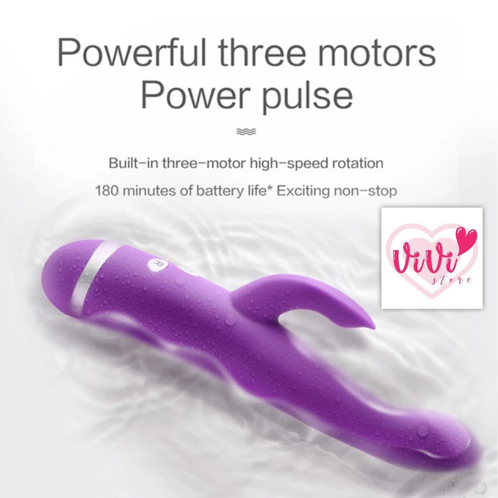 DUREX Kisstoy Rabbit Vibrator Dildo Masturbator Women Adult Toys Malaysia - Image 13