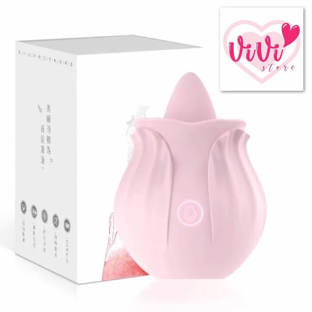 OMYSKY Rose Clitoral Sucking Tongue Licking Vibrator Women Adult Toys Malaysia - Image 13
