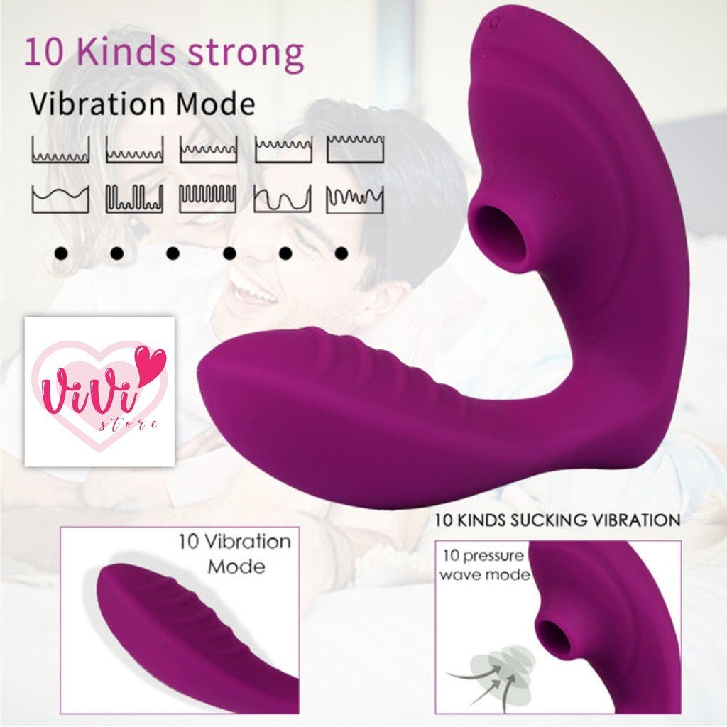 Vivi Clitoral Sucking Vibrator Remote Control Dildo Women Adult Toys Malaysia - Image 6