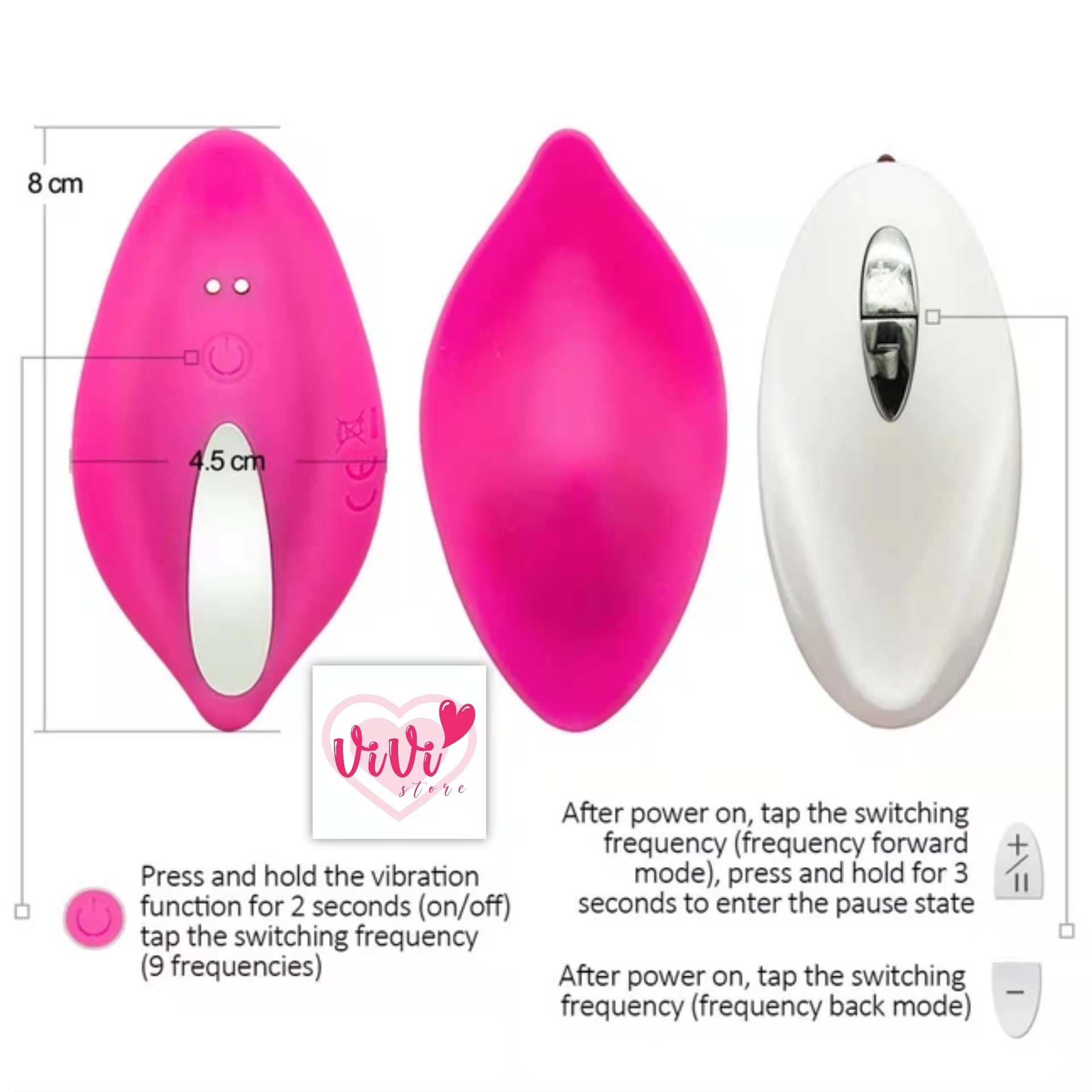 Wearable Panties Vibrator Remote Oral Women Adult Toys Malaysia - Image 12