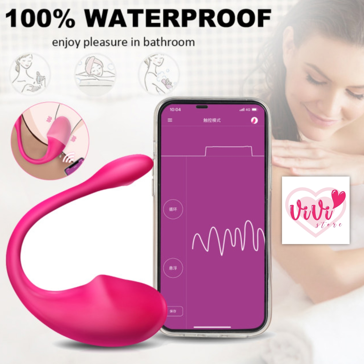 Wireless Bluetooth App G Spot Vibrator Egg Women Adult Toys Malaysia - Image 10