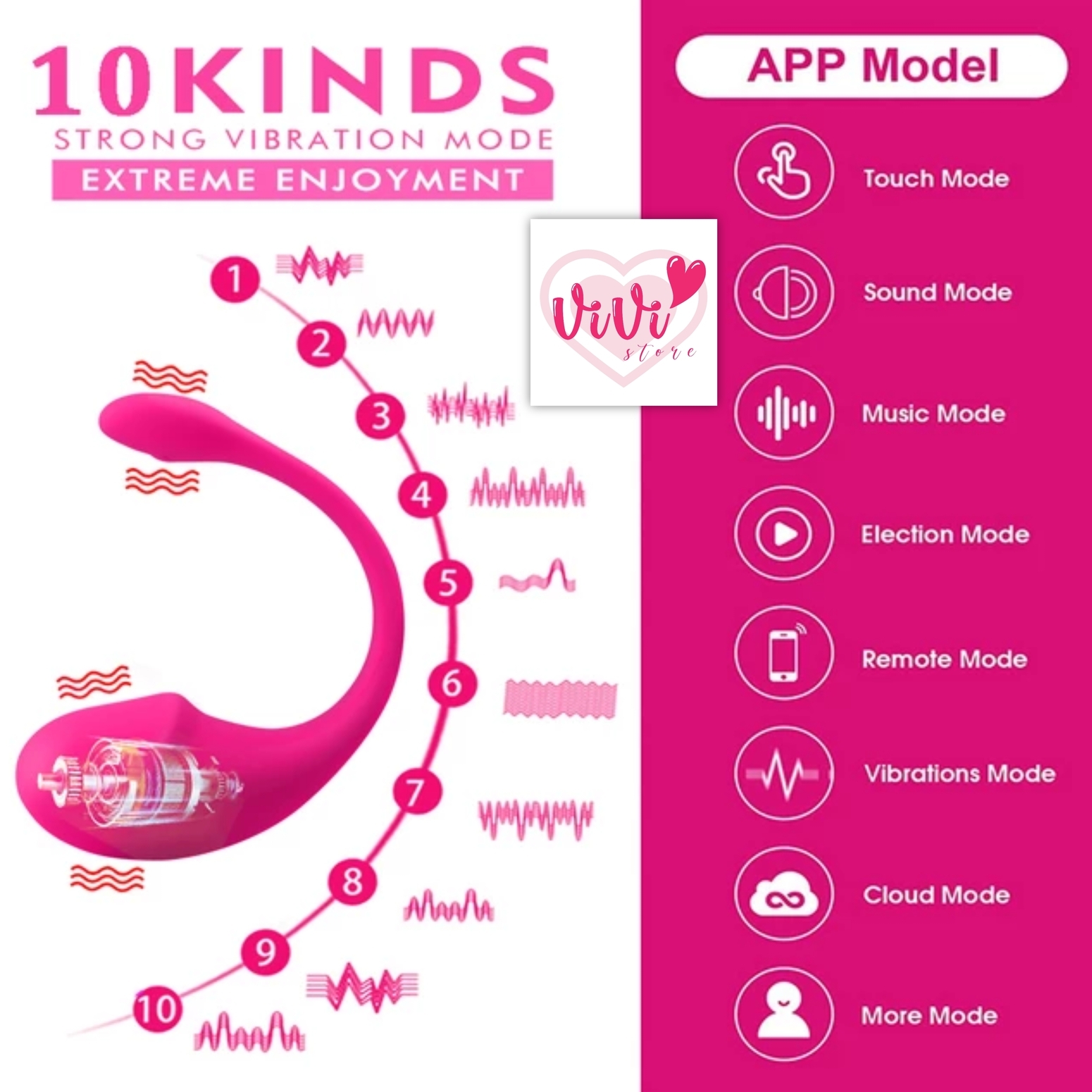 Wireless Bluetooth App G Spot Vibrator Egg Women Adult Toys Malaysia - Image 4