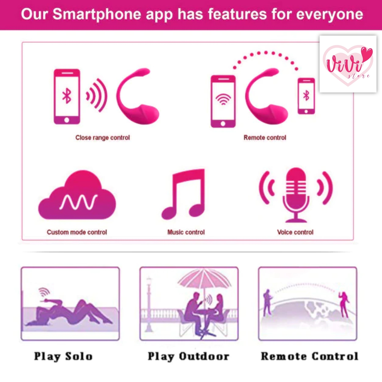 Wireless Bluetooth App G Spot Vibrator Egg Women Adult Toys Malaysia - Image 5