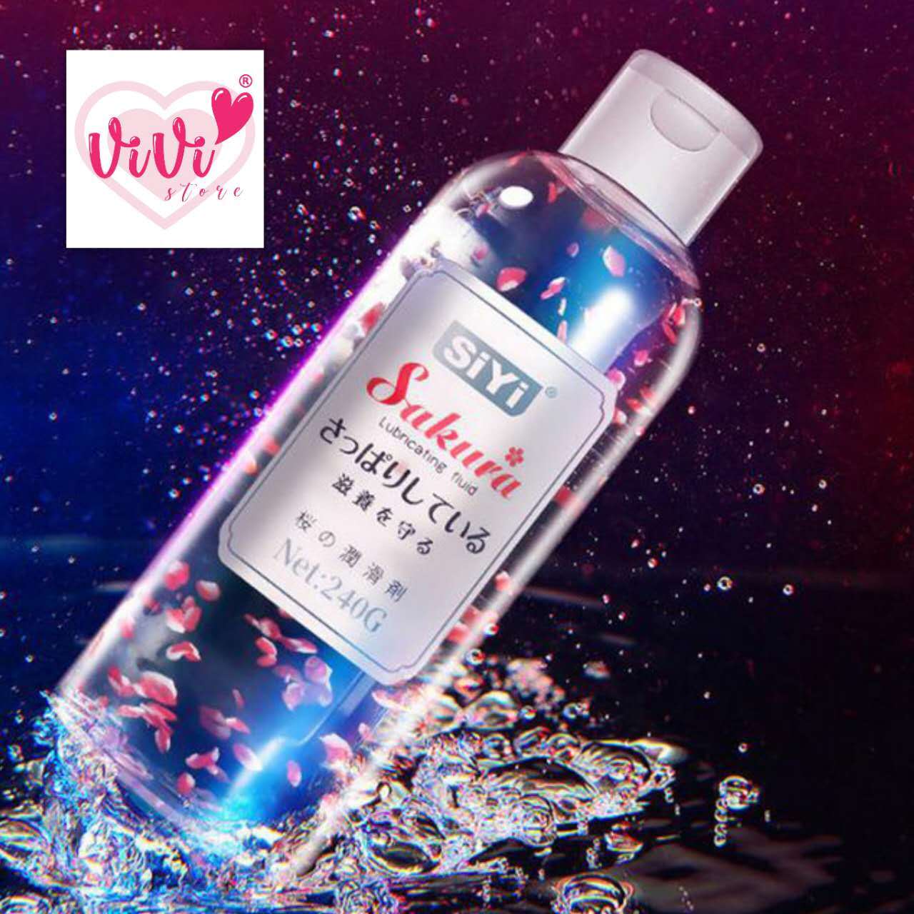 Siyi Sakura 240ml Water Based Personal Body Lubricant Malaysia - Image 6