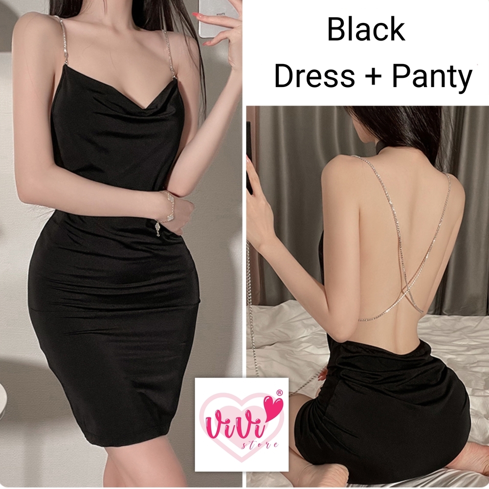 Vivi Sexy Lingerie Nightclub Shining Dress Malaysia - Image 16