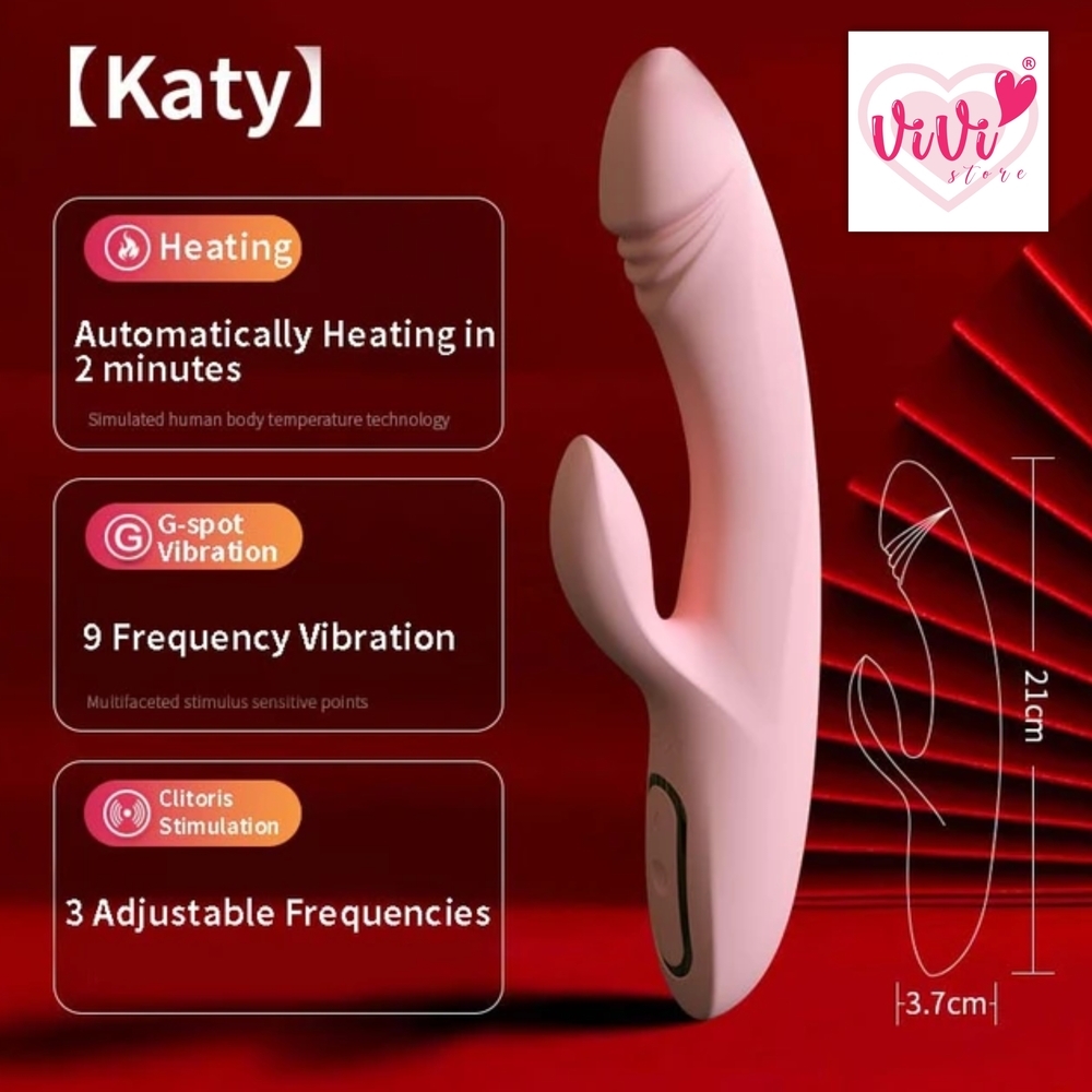 DUREX Kisstoy Rabbit Vibrator Dildo Masturbator Women Adult Toys Malaysia - Image 16