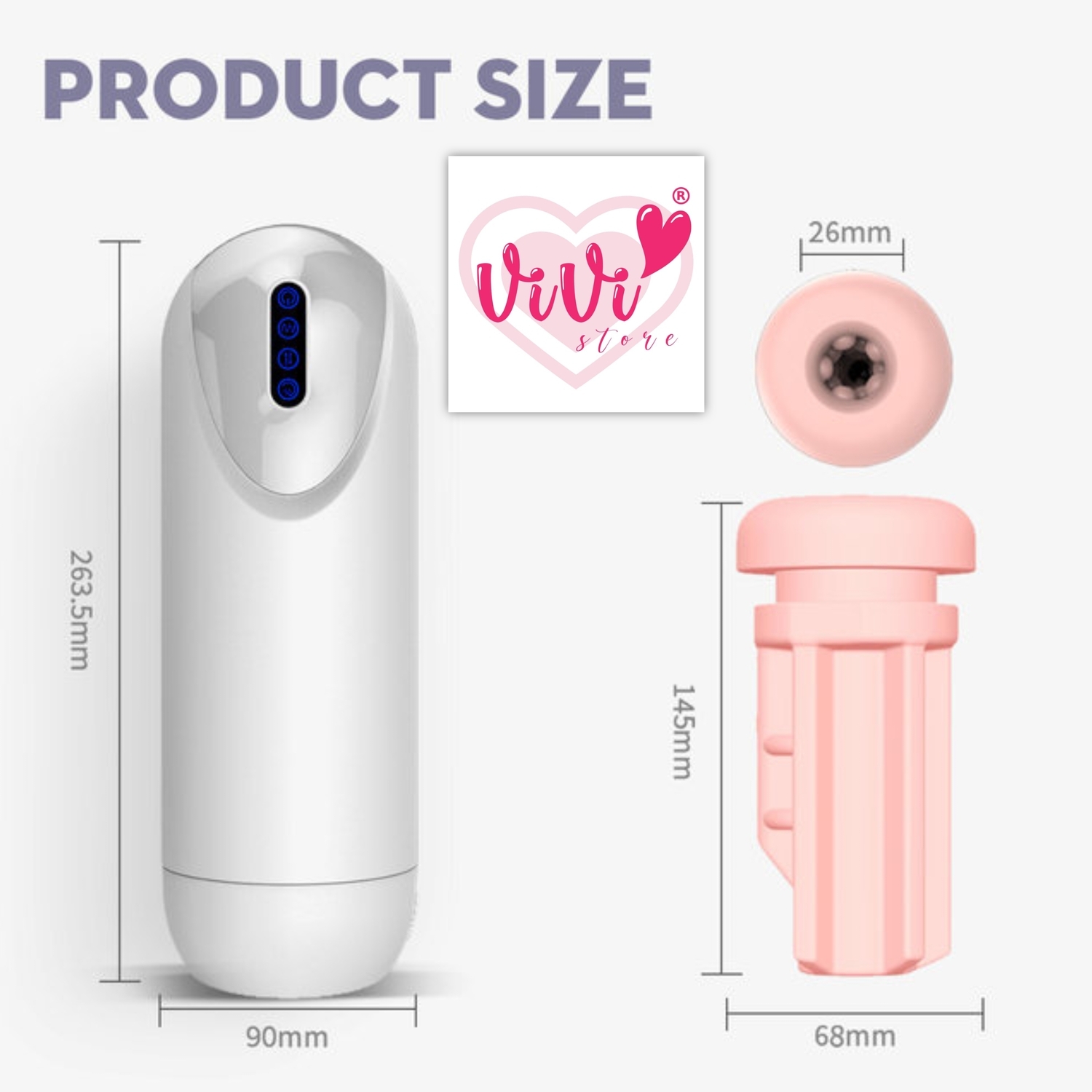 Open Fire 2.0 Automatic Thrusting and Sucking Telescopic Masturbator Cup Adult Toys Malaysia - Image 12