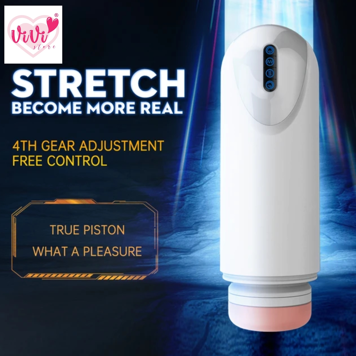 Open Fire 2.0 Automatic Thrusting and Sucking Telescopic Masturbator Cup Adult Toys Malaysia - Image 7
