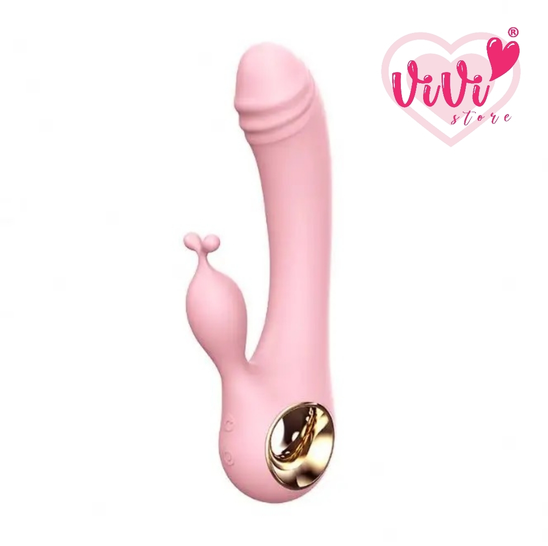 Vivi Rabbit Thrusting Sucking Vibrator Dildo Heating Tongue Masturbator Women Adult Toys Malaysia - Image 16