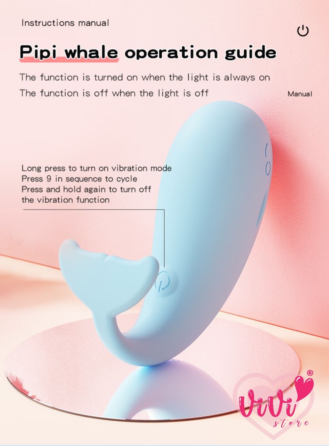 MizzZee Cute Whale Phone App Vibrator Dildo Bullet Egg Vibrator Women Adult Toys Malaysia - Image 8