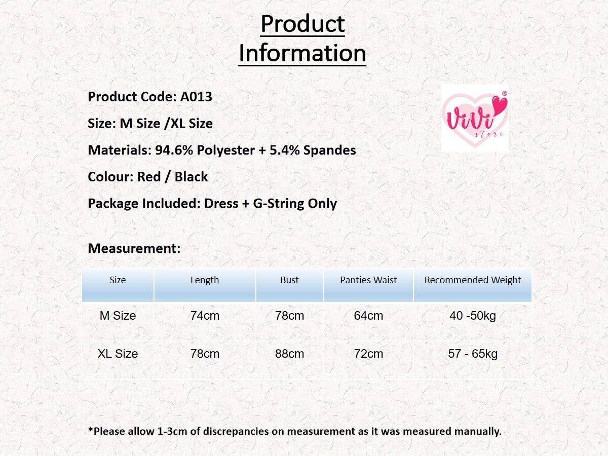 Vivi Sexy Lingerie Comfortable Plus Size Nightwear Pyjamas Malaysia - Image 2