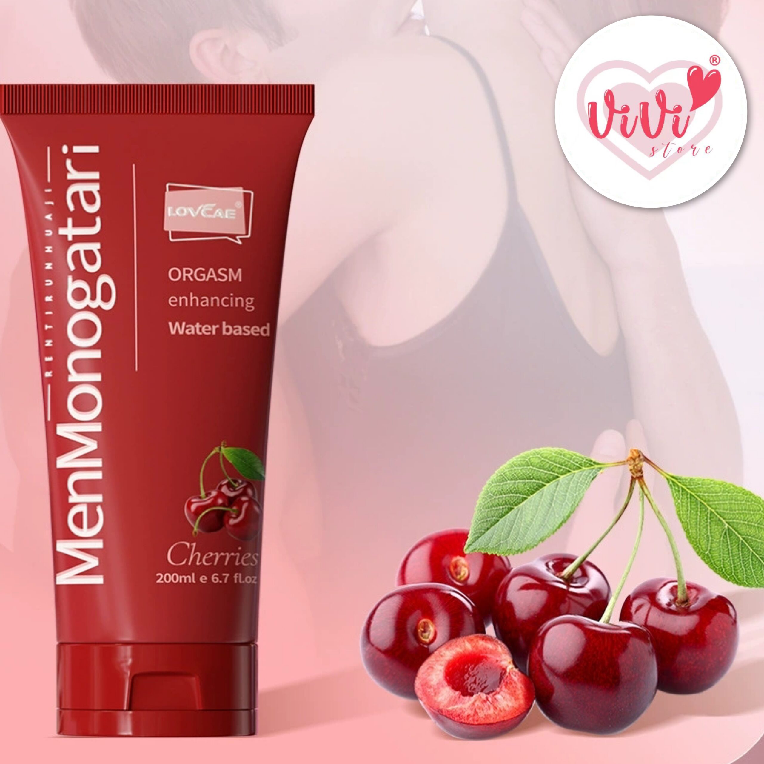 MenMonogatari Fruits Cherry Strawberry Peach Massage Water Based Personal Body Lubricant Malaysia - Image 11