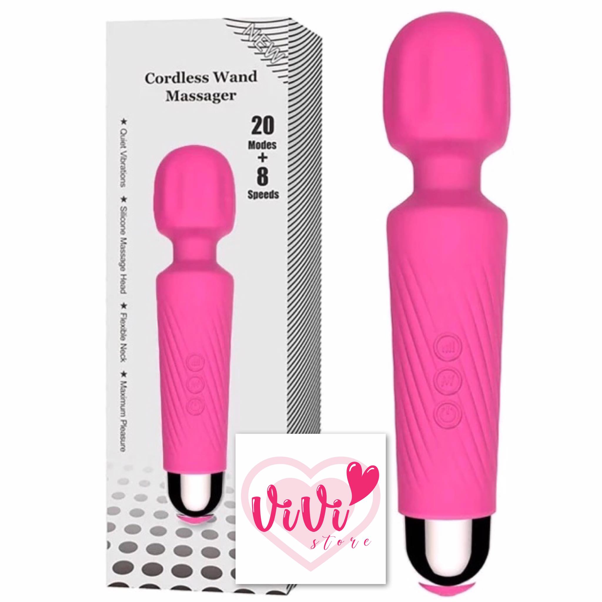 Vivi Heating Sucking Vibrator Av Wand Massager Dildo Masturbator Women Adult Toys Malaysia - Image 15