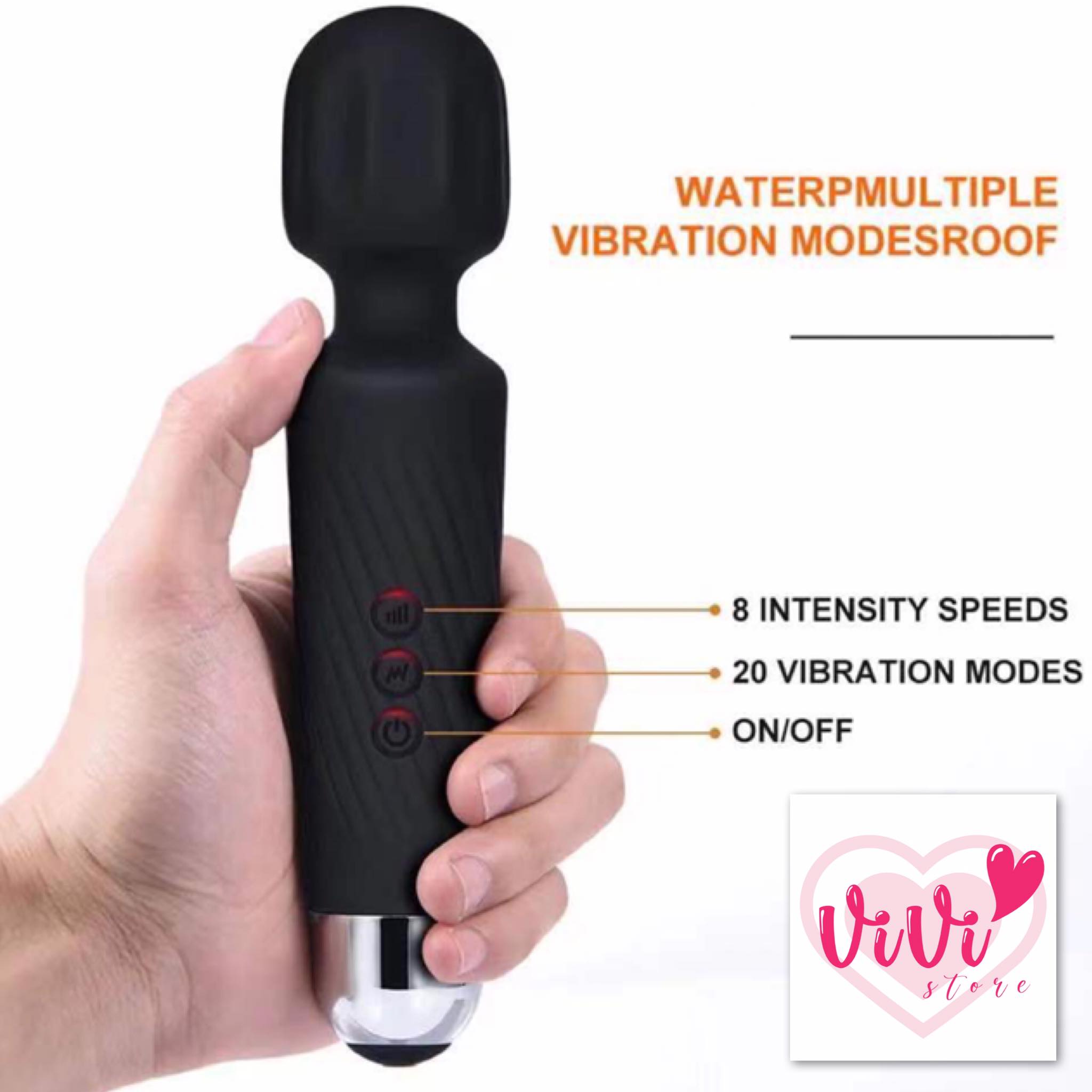 Vivi Heating Sucking Vibrator Av Wand Massager Dildo Masturbator Women Adult Toys Malaysia - Image 12