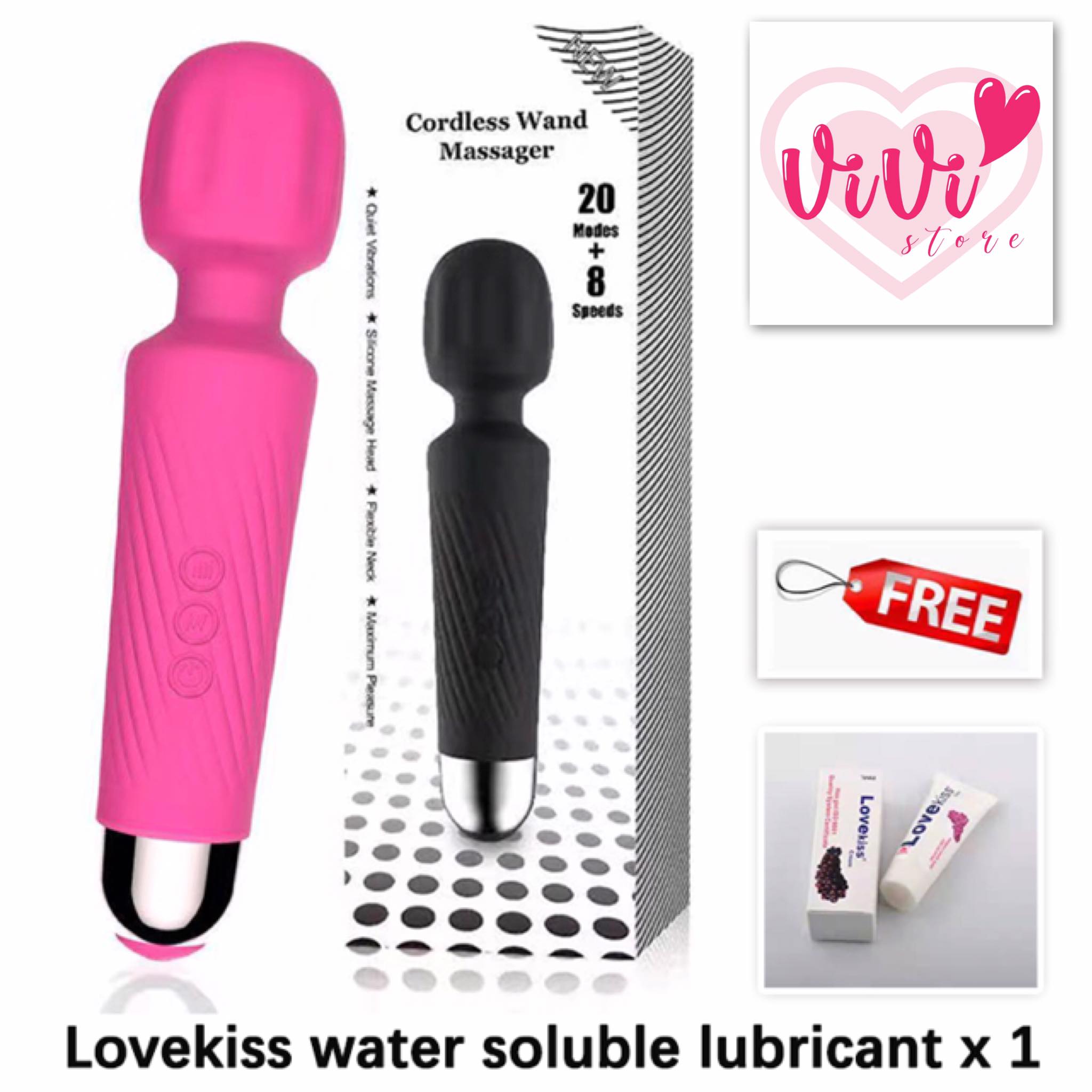 Vivi Heating Sucking Vibrator Av Wand Massager Dildo Masturbator Women Adult Toys Malaysia - Image 9