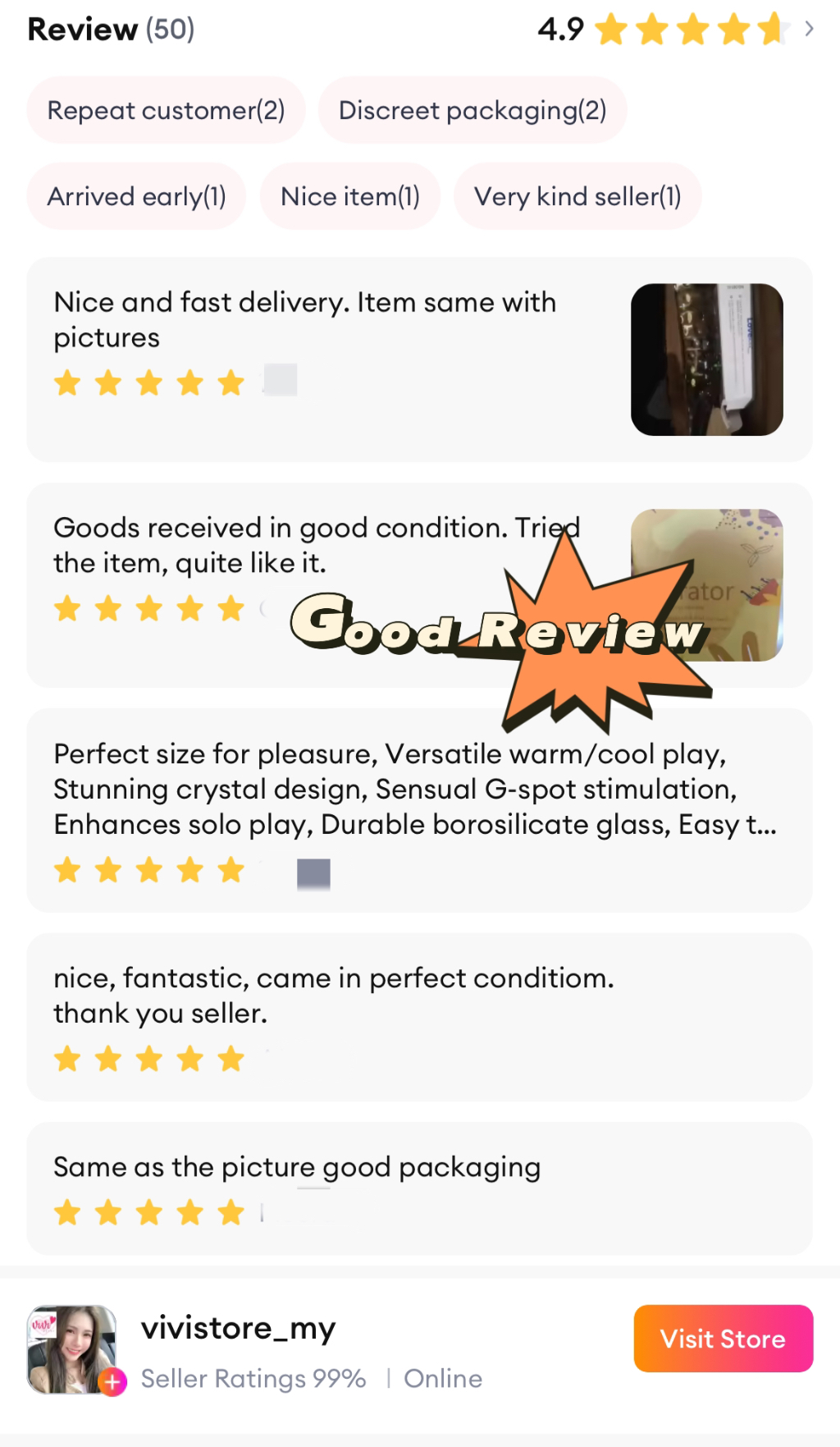 Crystal Glass Cucumber Masturbator Glass Plug Sensual Women Adult Toys Malaysia - Image 3