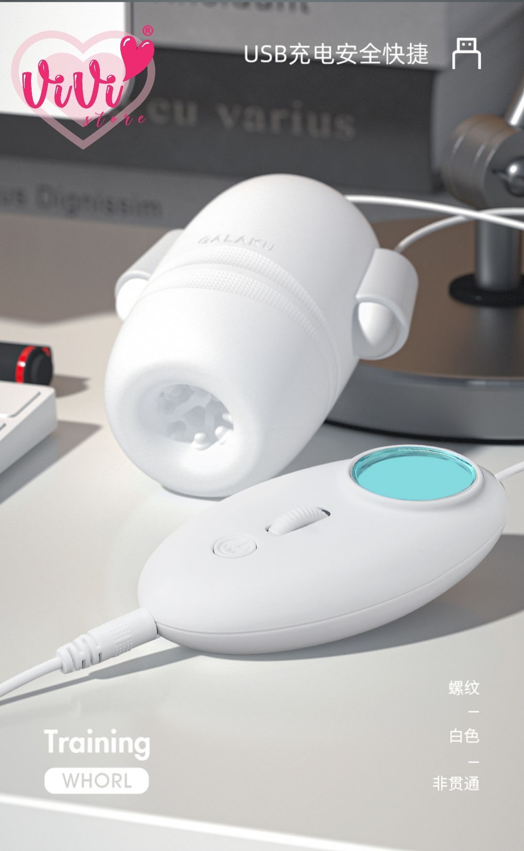 Galaku Octopus Pleasure Max Rechargeable Massager With Vibrator Masturbator Adult Toys Malaysia - Image 15