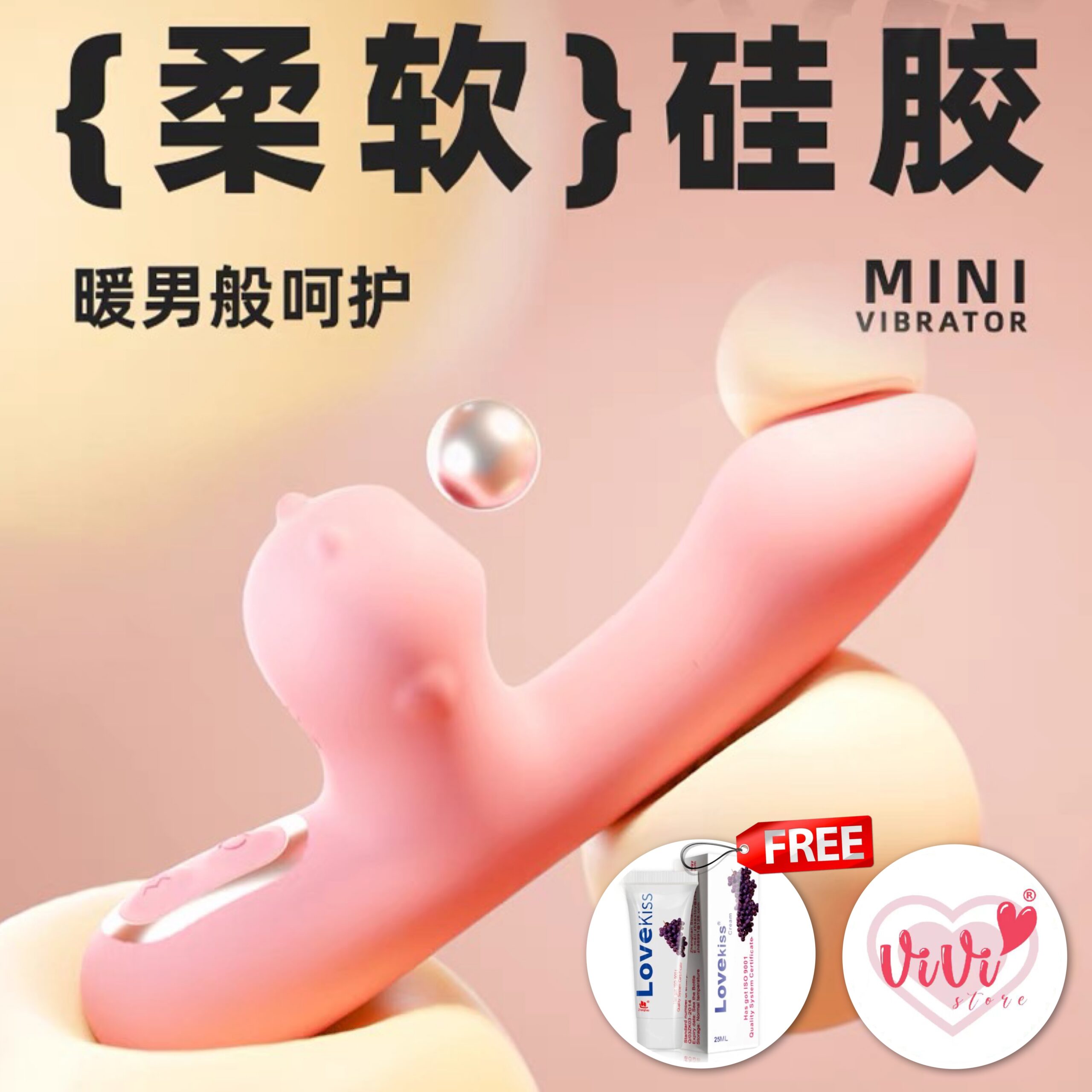 Vivi Rabbit Thrusting Sucking Vibrator Dildo Heating Tongue Masturbator Women Adult Toys Malaysia - Image 17