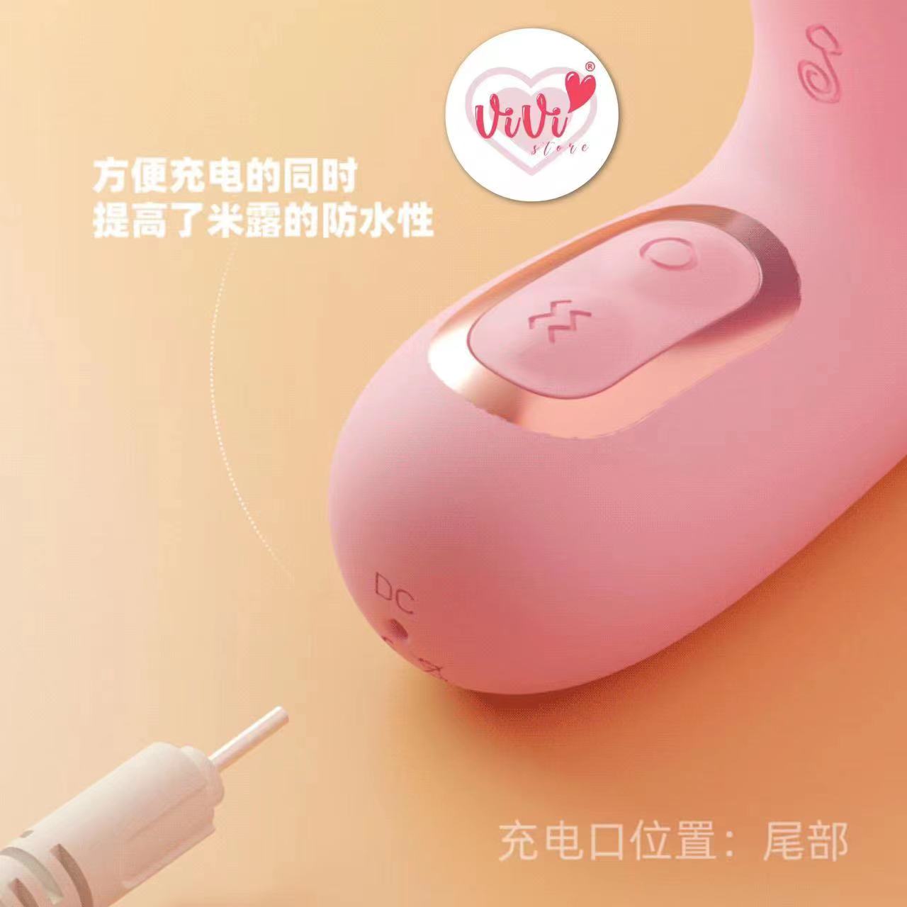 Vivi Rabbit Thrusting Sucking Vibrator Dildo Heating Tongue Masturbator Women Adult Toys Malaysia - Image 20