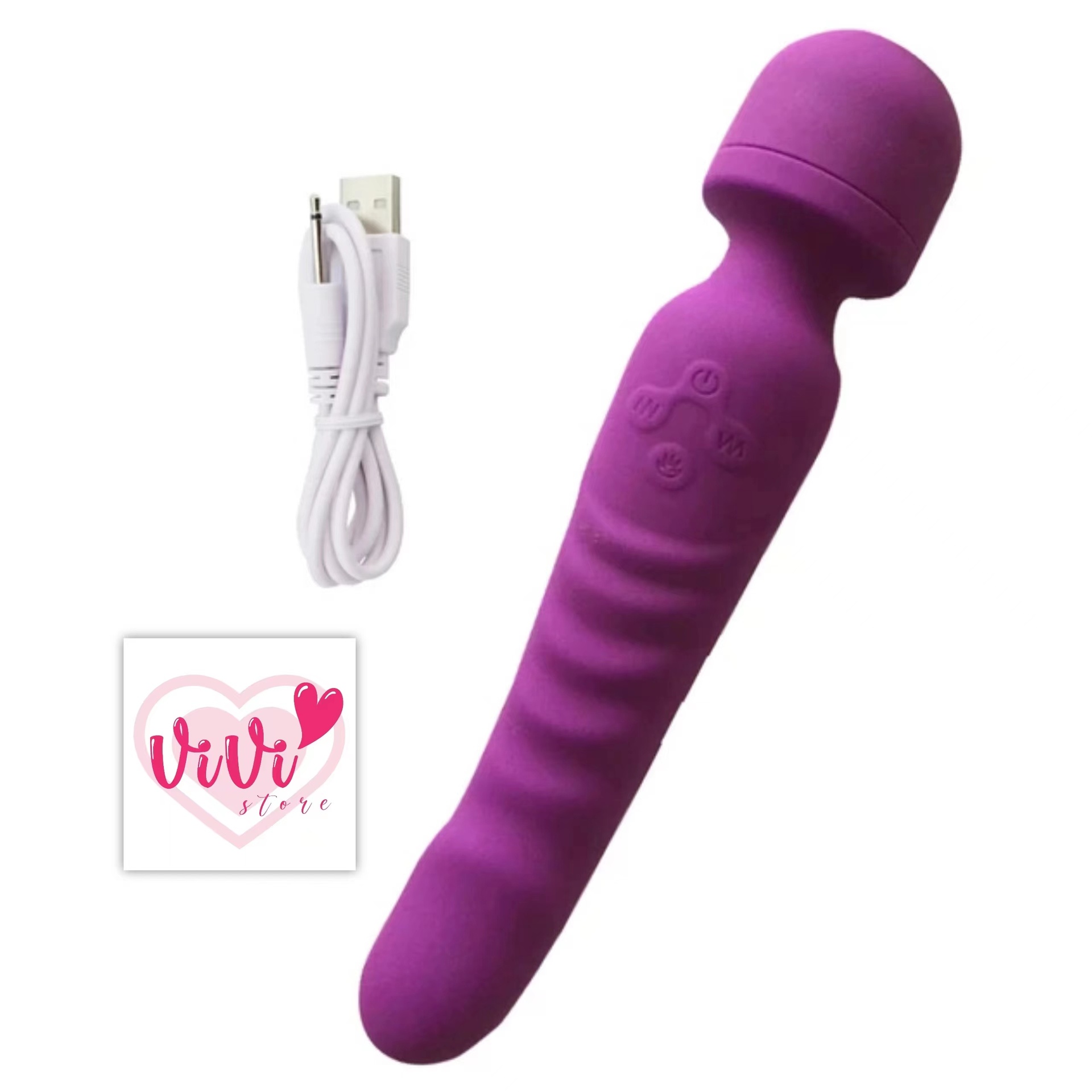 Vivi Heating Sucking Vibrator Av Wand Massager Dildo Masturbator Women Adult Toys Malaysia - Image 8