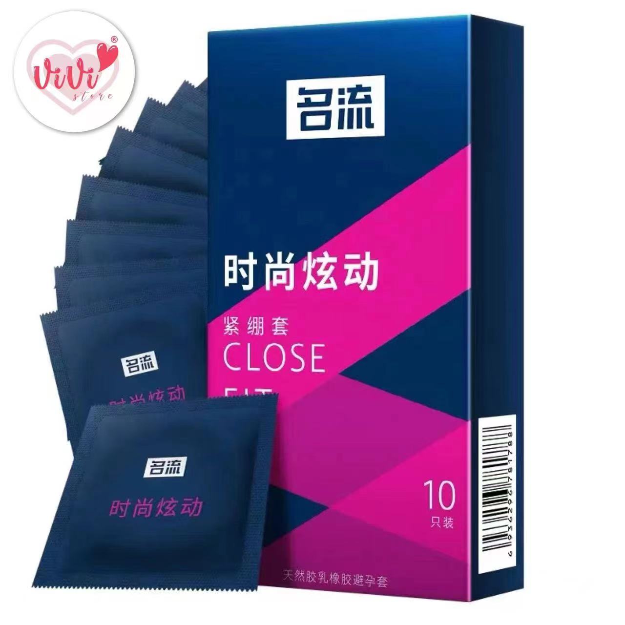 Vivi Small 45mm 49mm Dotted Condom Close Tight Fit Latex 10pcs Lubricated Condom (Not Durex) - Image 16