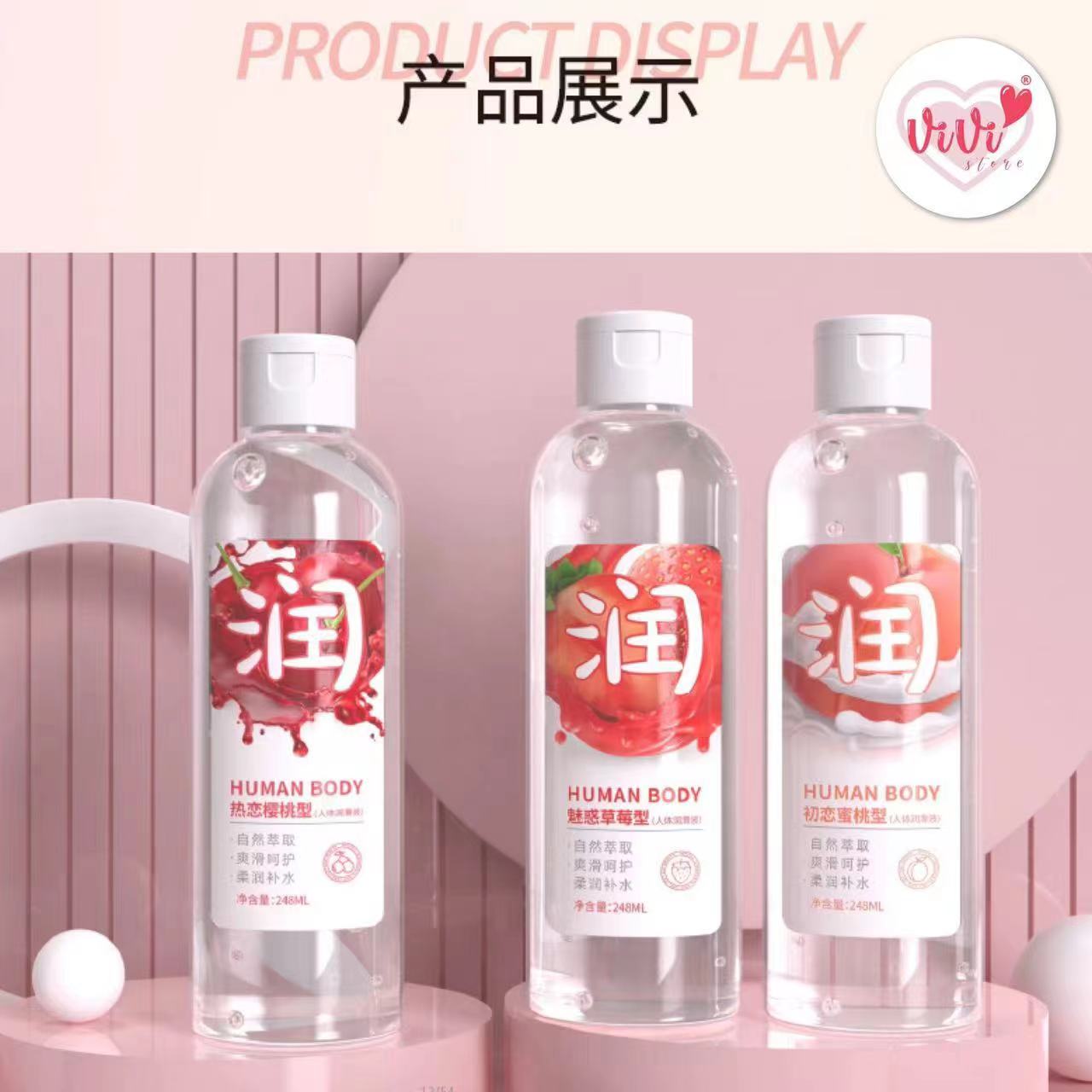 Duai 248ml Strawberry Lubricant Personal Body Water Based Fruit Lubricant Malaysia - Image 9