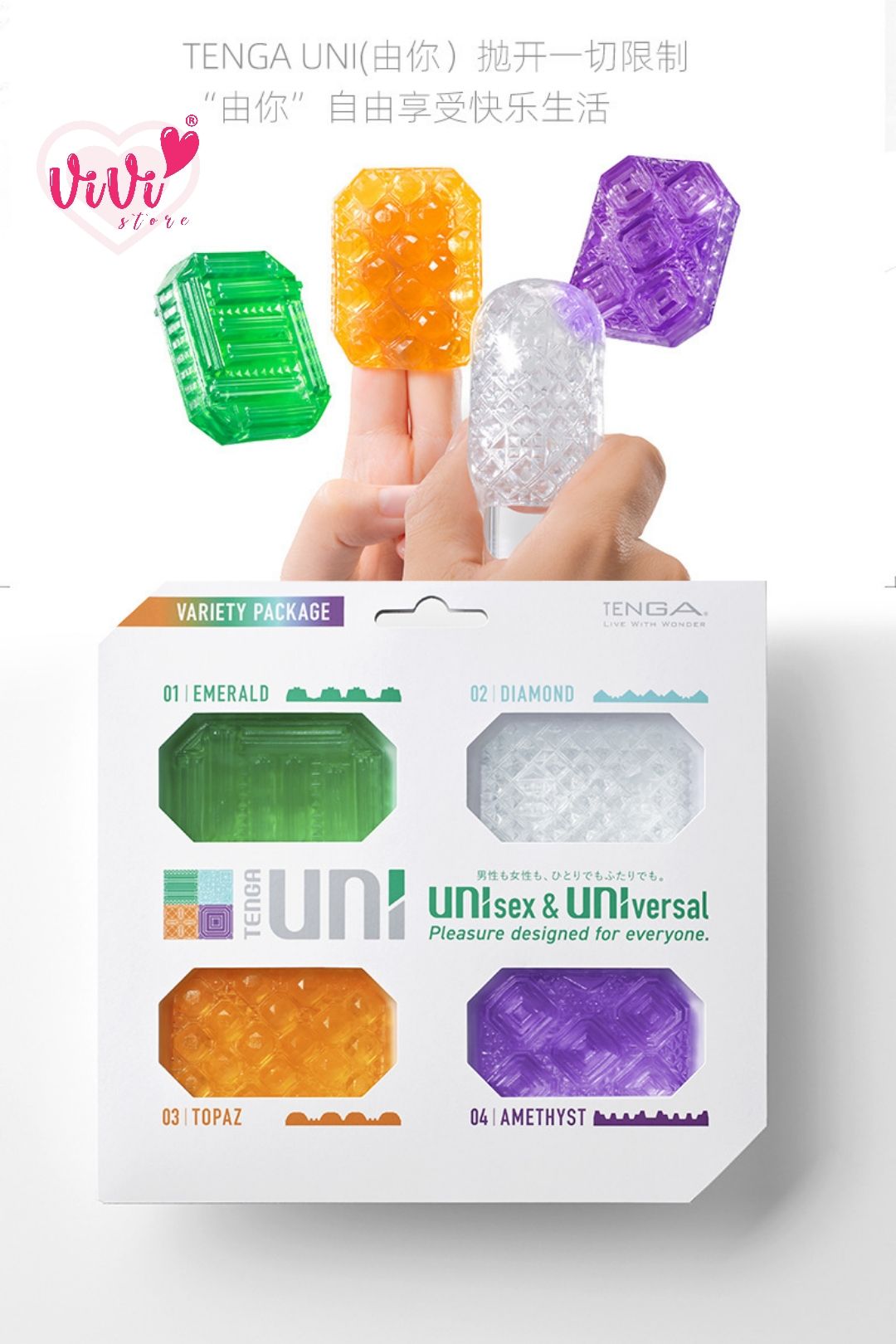 Tenga Japan Pocket Masturbator Unisex Finger Sleeve Men and Women Adult Toys Malaysia - Image 5