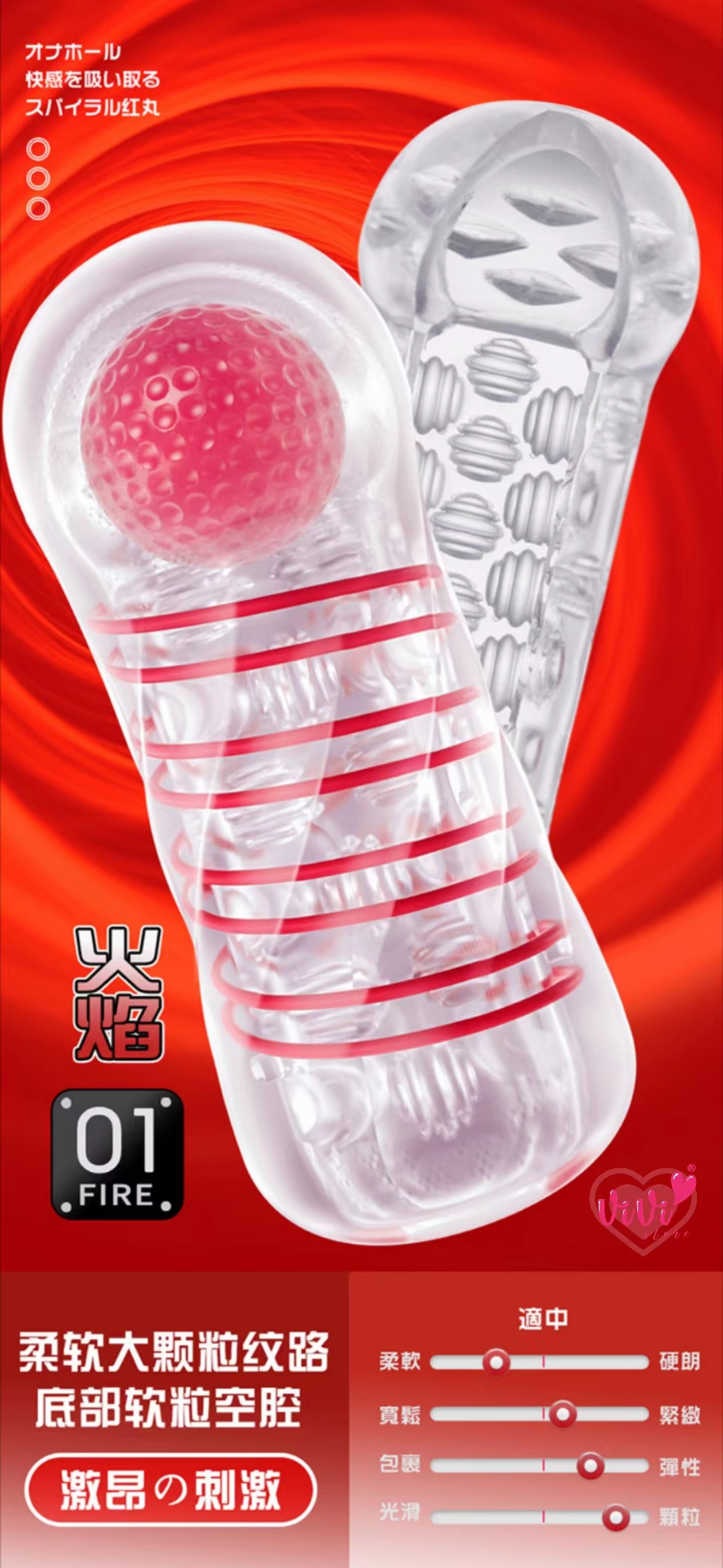 Lulucup Screw Spiral Sucking Masturbator Reusable Transparent Vacuum Man Cup Adult Toy Malaysia - Image 4