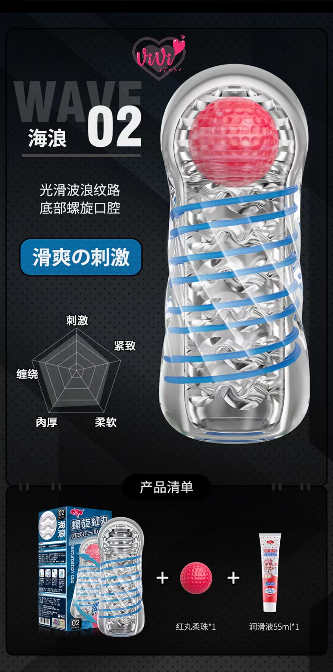 Lulucup Screw Spiral Sucking Masturbator Reusable Transparent Vacuum Man Cup Adult Toy Malaysia - Image 10