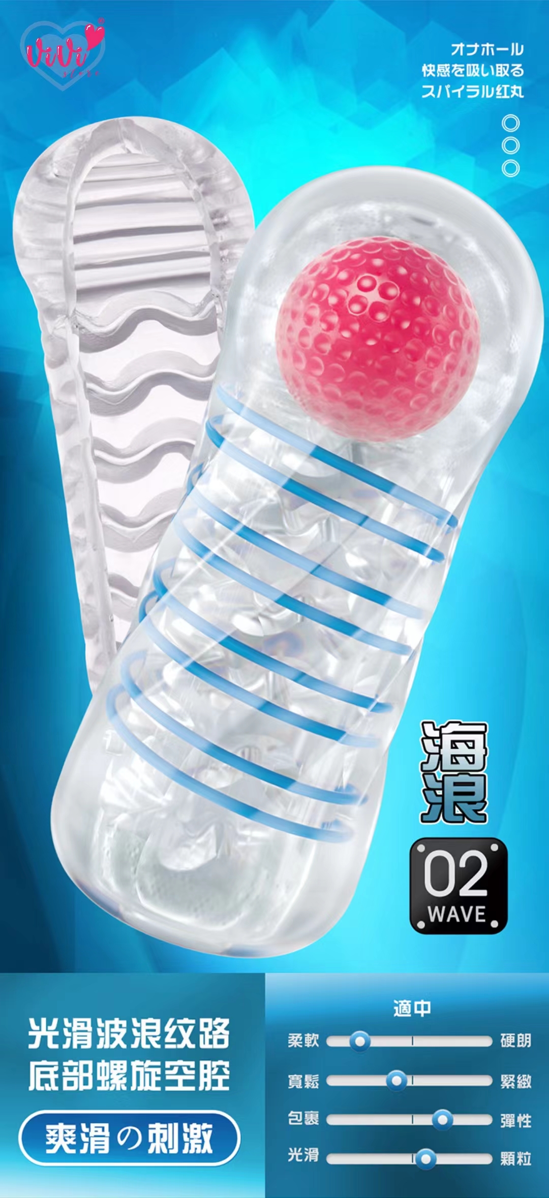 Lulucup Screw Spiral Sucking Masturbator Reusable Transparent Vacuum Man Cup Adult Toy Malaysia - Image 5