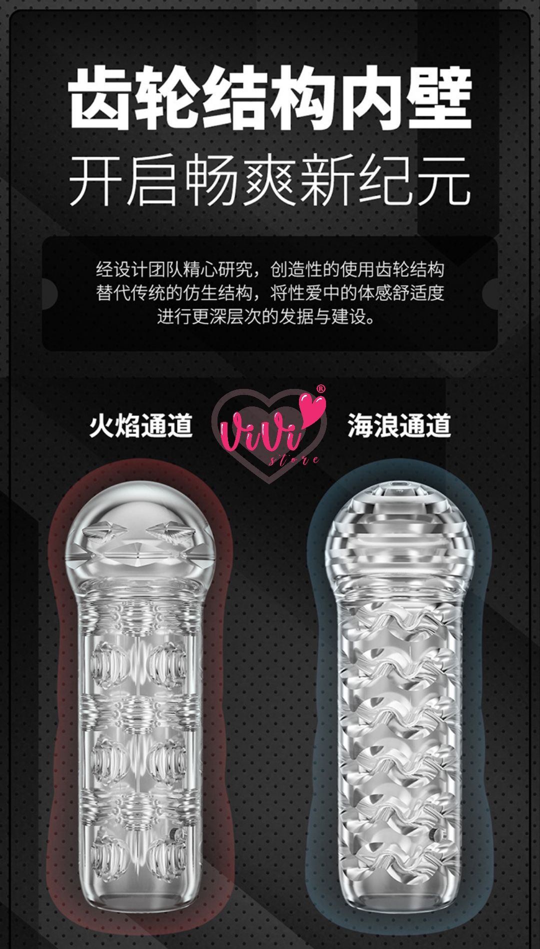 Lulucup Screw Spiral Sucking Masturbator Reusable Transparent Vacuum Man Cup Adult Toy Malaysia - Image 3