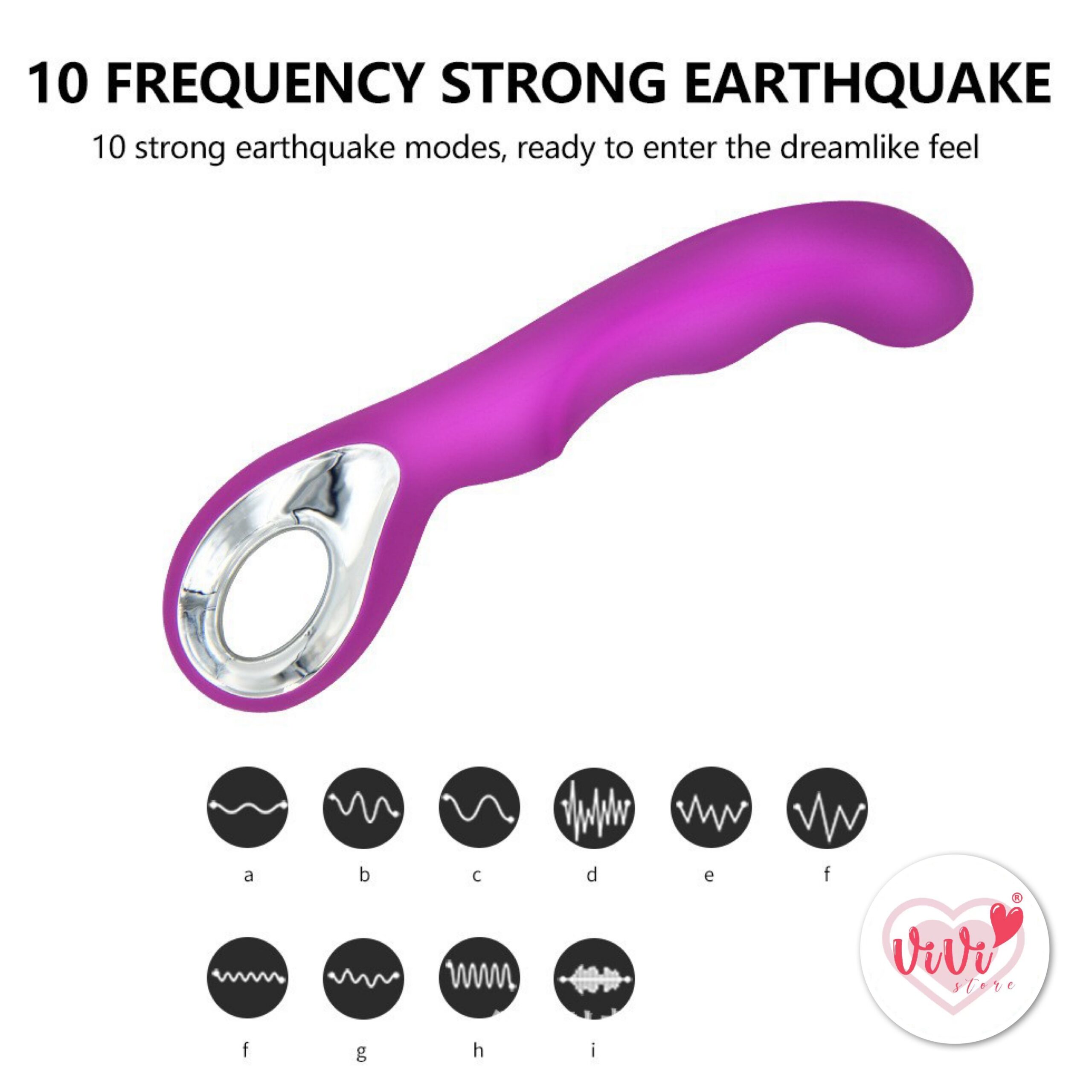 Vivi Rabbit Vibrator Massage Masturbator Battery Women Adult Toy Malaysia - Image 13