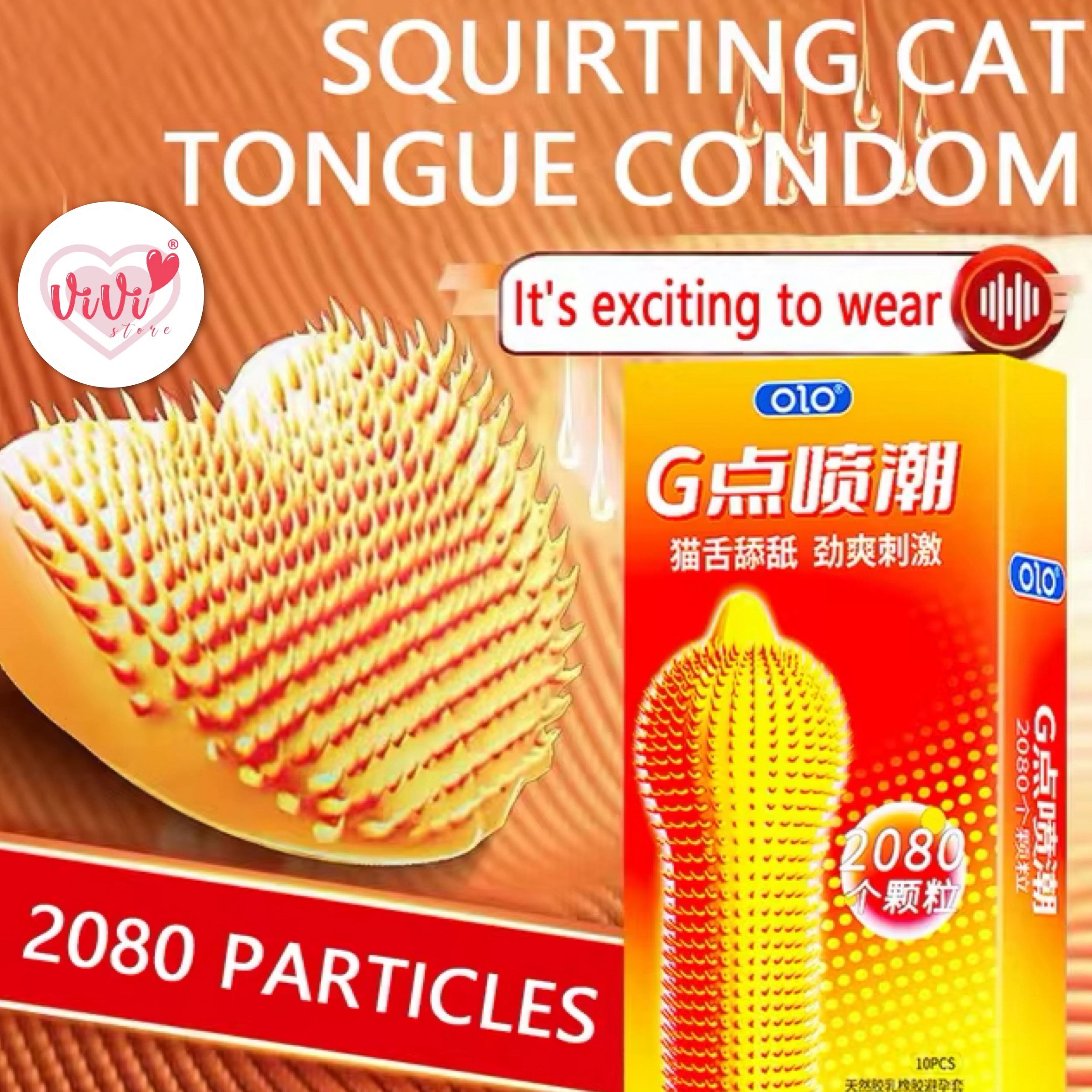 Vivi Small 45mm 49mm Dotted Condom Close Tight Fit Latex 10pcs Lubricated Condom (Not Durex) - Image 22