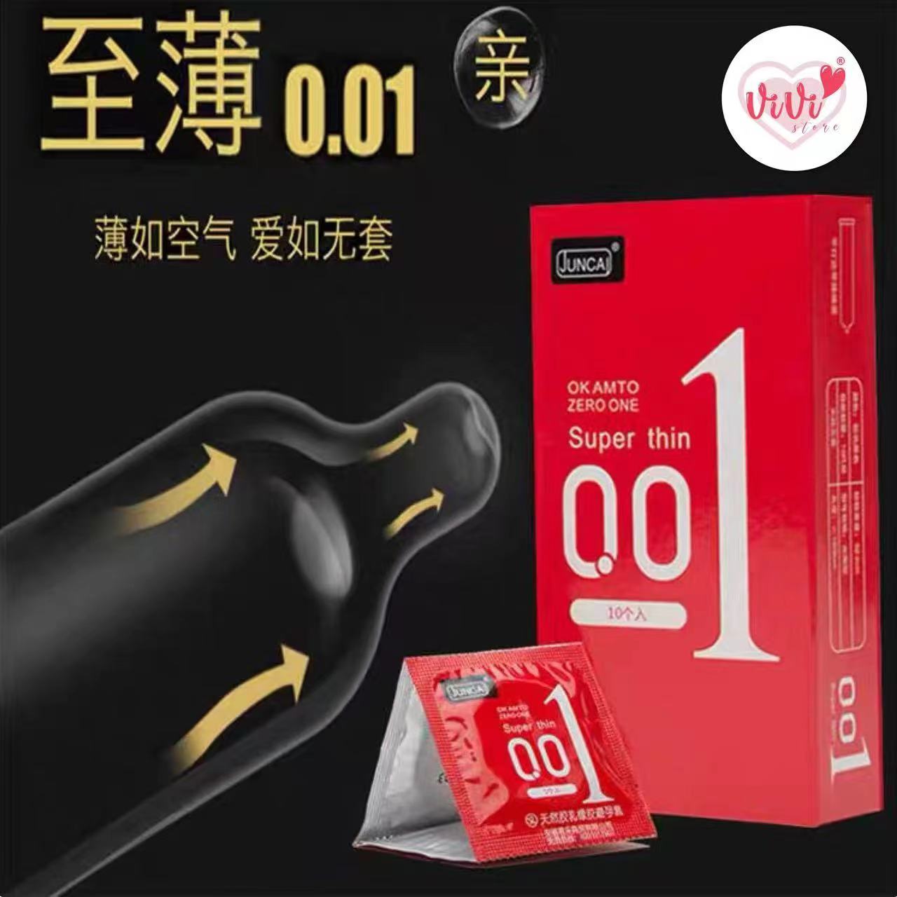 Vivi Small 45mm 49mm Dotted Condom Close Tight Fit Latex 10pcs Lubricated Condom (Not Durex) - Image 26