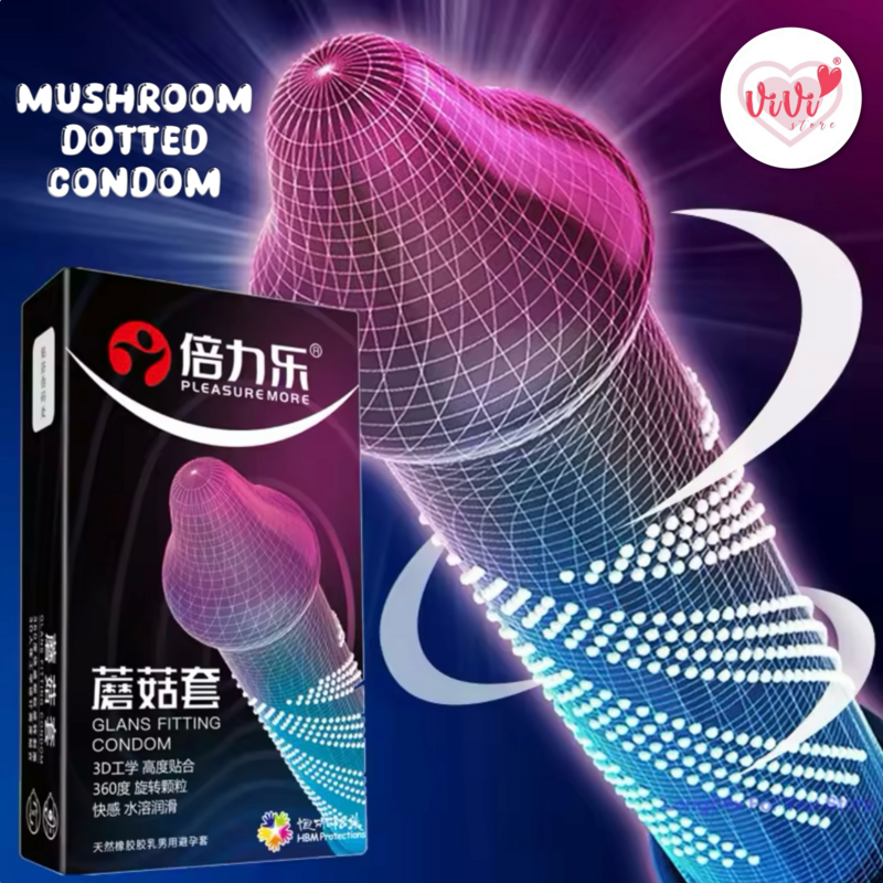 Vivi Small 45mm 49mm Dotted Condom Close Tight Fit Latex 10pcs Lubricated Condom (Not Durex) - Image 40