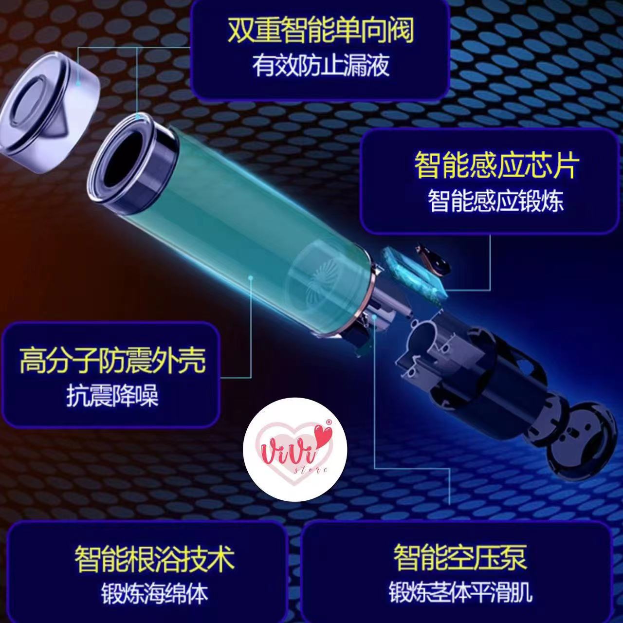 OTouch Macho Train Cup Vacuum Water Bath Suction Masturbator Sucking Male Adult Toy Malaysia - Image 14