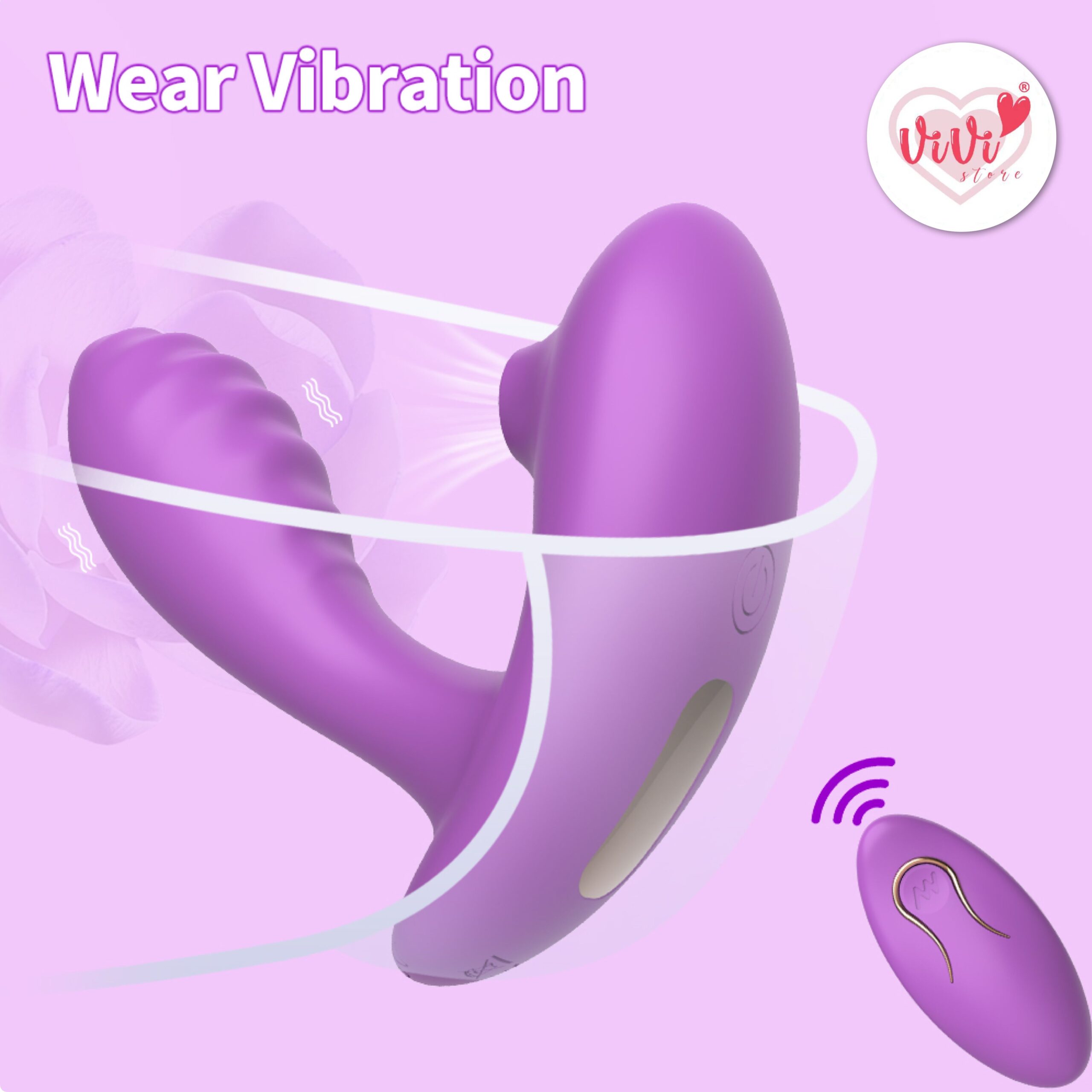 Vivi Clitoral Sucking Vibrator Remote Control Dildo Women Adult Toys Malaysia - Image 16