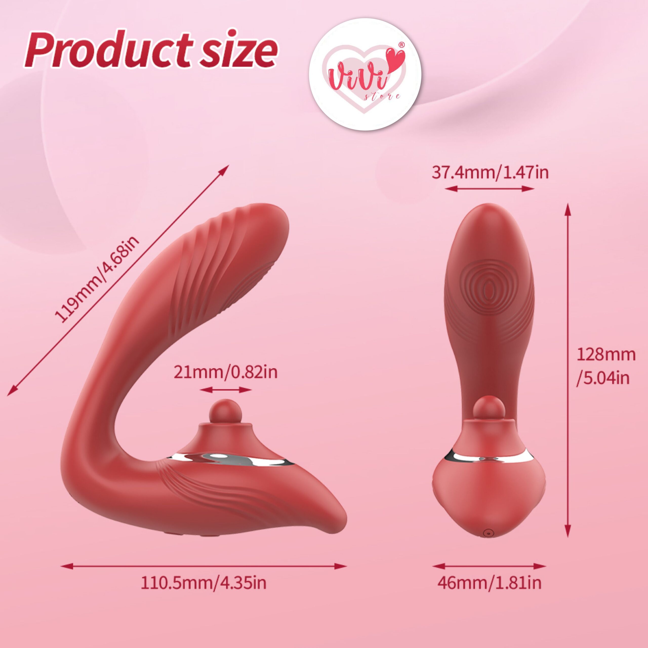 Vivi Wearable Panties Ball Beating Vibrator App Control Vibrator Women Vibrate Adult Toy Malaysia - Image 9