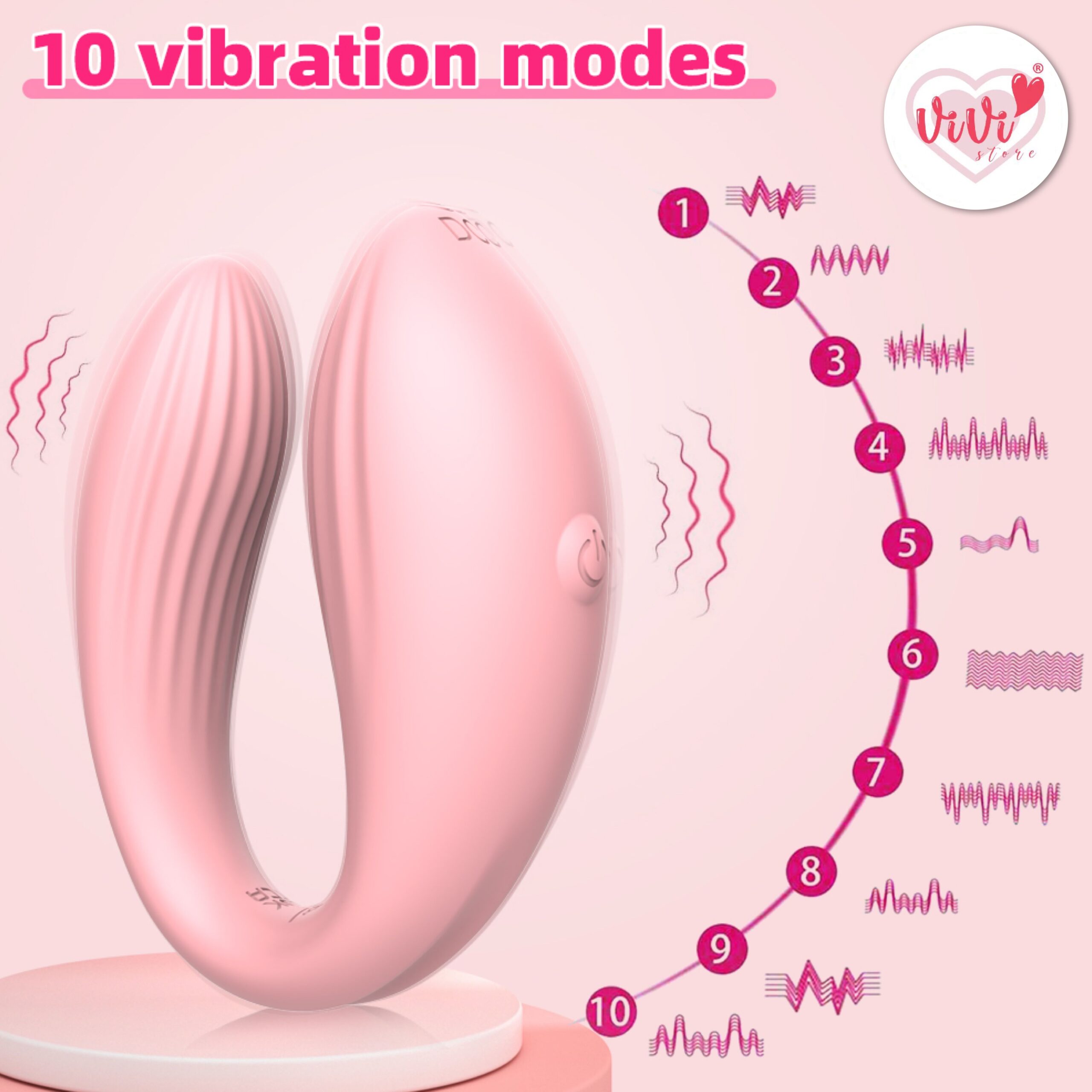 Vivi Wearable Panties Ball Beating Vibrator App Control Vibrator Women Vibrate Adult Toy Malaysia - Image 14