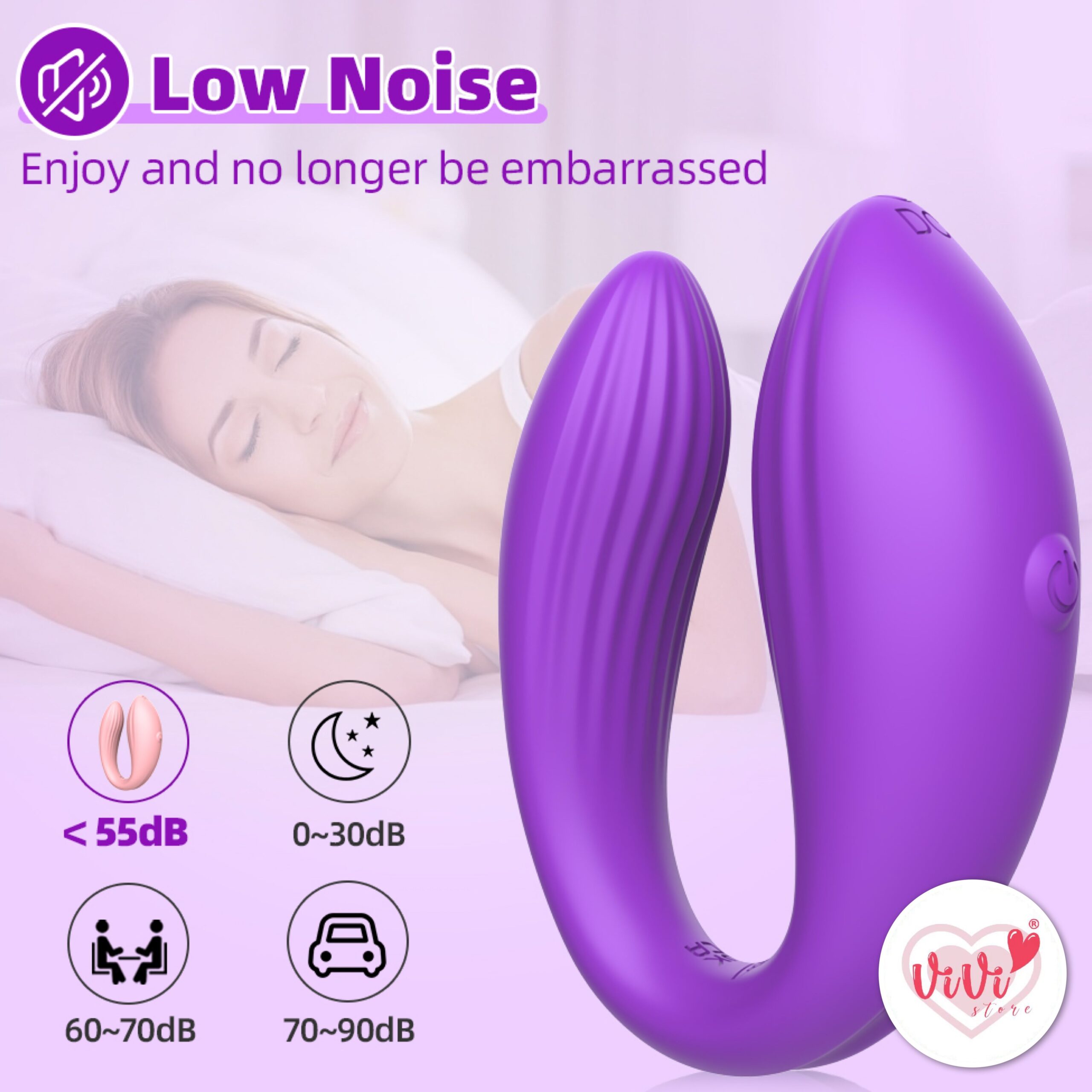Vivi Wearable Panties Ball Beating Vibrator App Control Vibrator Women Vibrate Adult Toy Malaysia - Image 18