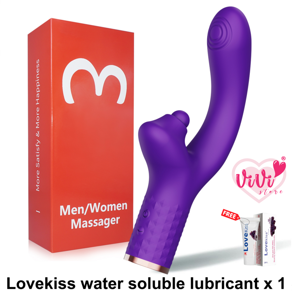 Vivi Raffles Dual Head Rotate Sucking Ball Beating Licking Vibrator Female Adult Toy Malaysia - Image 18