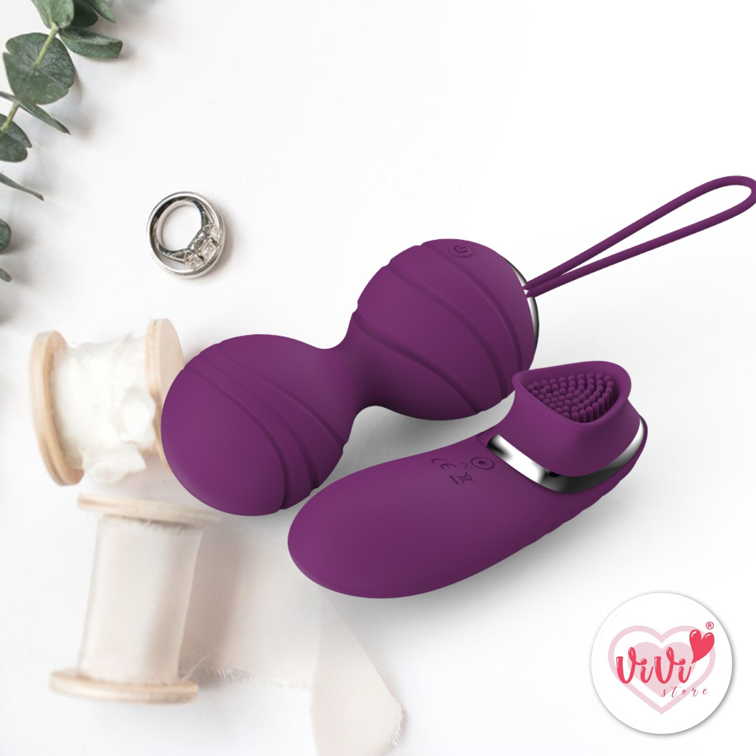 Kegel Ball Weight Exercise Vibrator Remote Control Phone App Control Female Vibrate Adult Toy Malaysia - Image 13