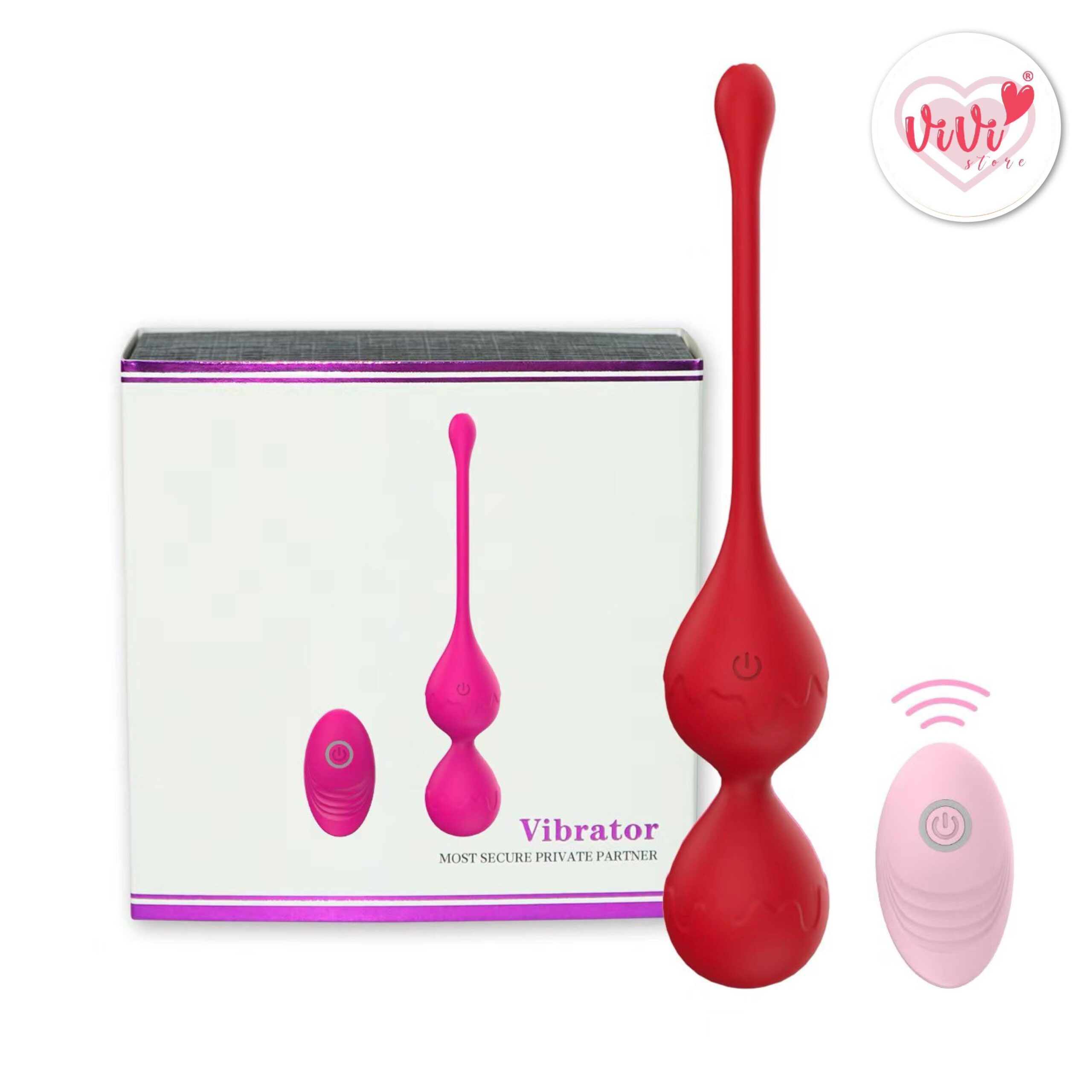 Kegel Ball Weight Exercise Vibrator Remote Control Phone App Control Female Vibrate Adult Toy Malaysia - Image 7