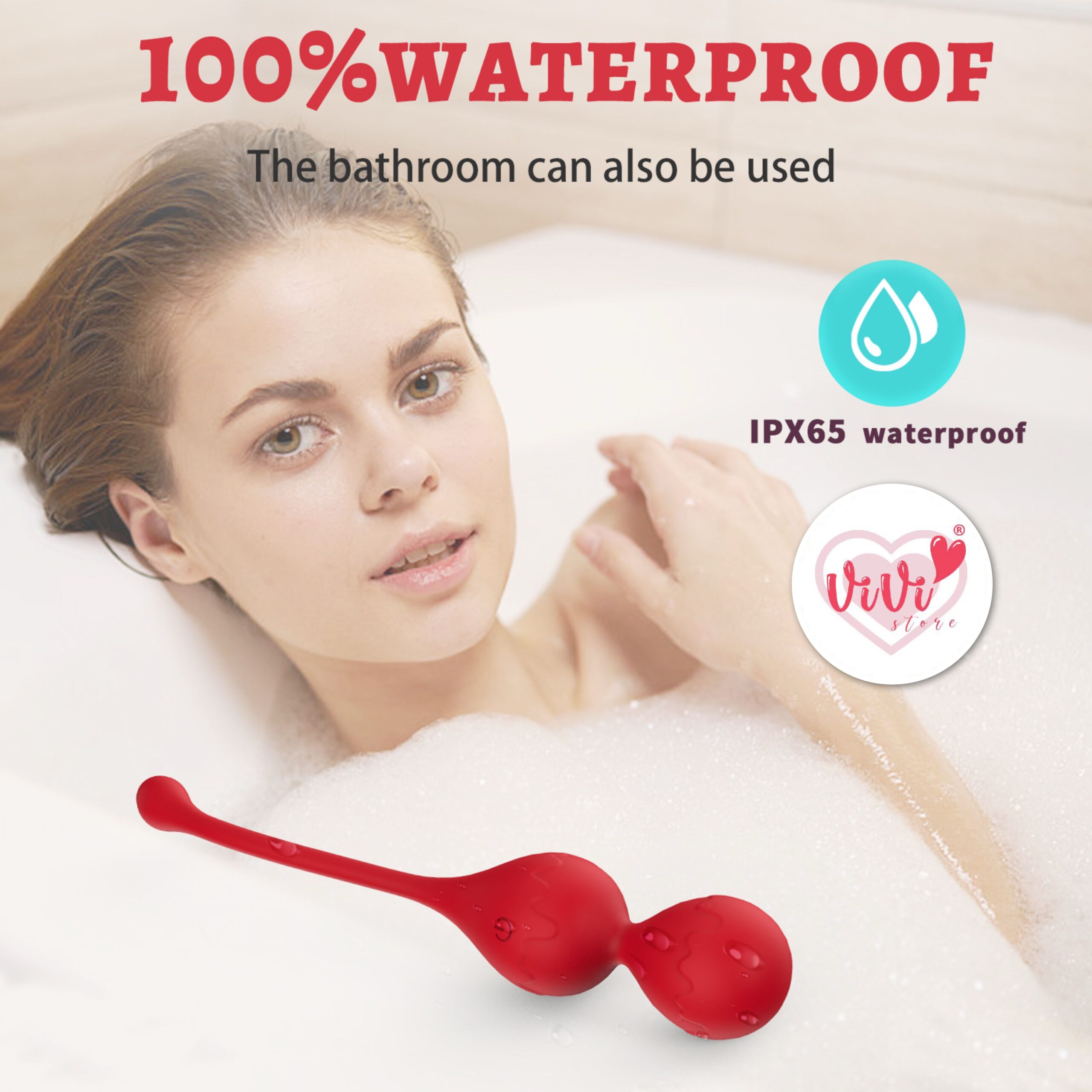 Kegel Ball Weight Exercise Vibrator Remote Control Phone App Control Female Vibrate Adult Toy Malaysia - Image 4