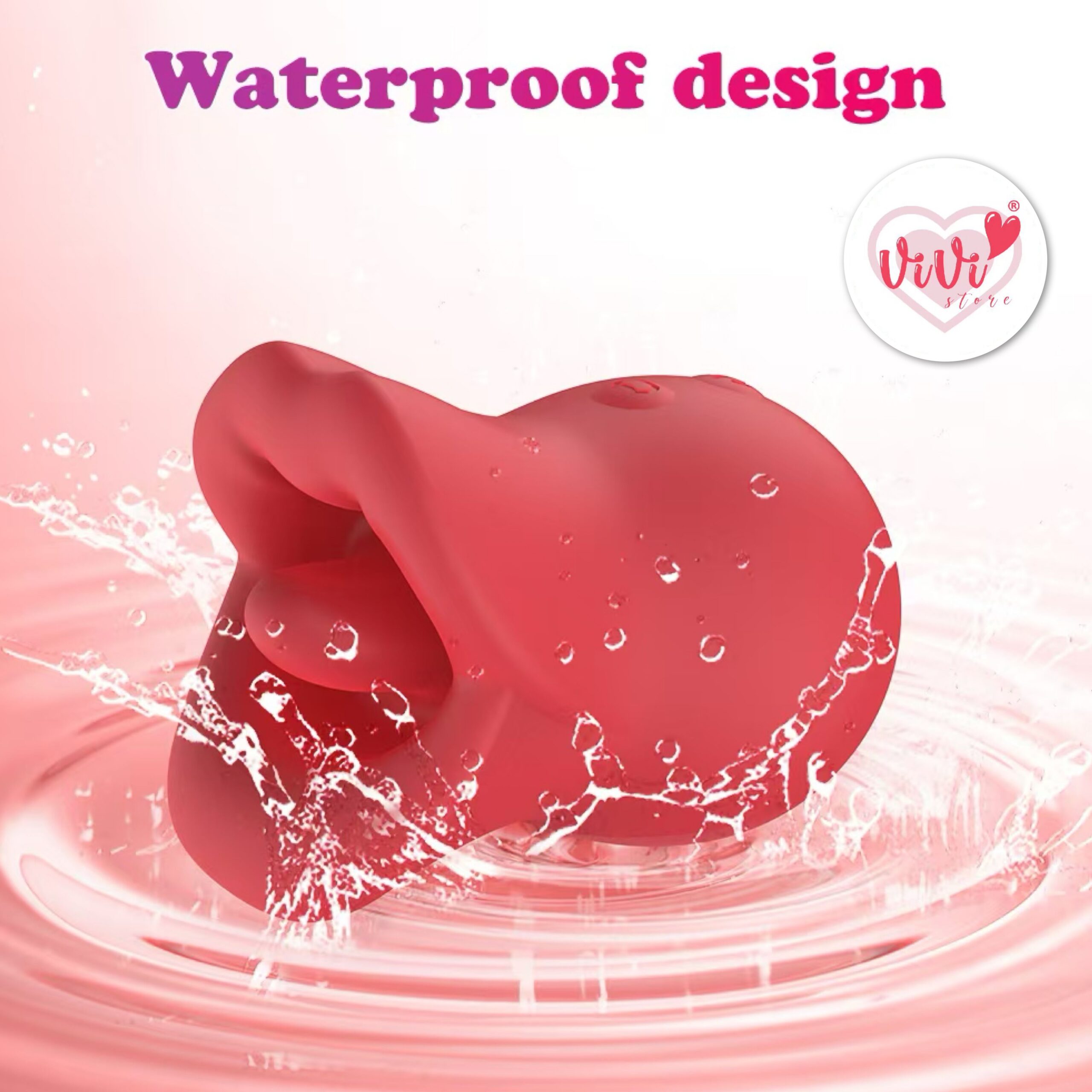 Big Mouth Clitoris Vibrator Rotating Massager Women Adult Toys Malaysia - Image 4