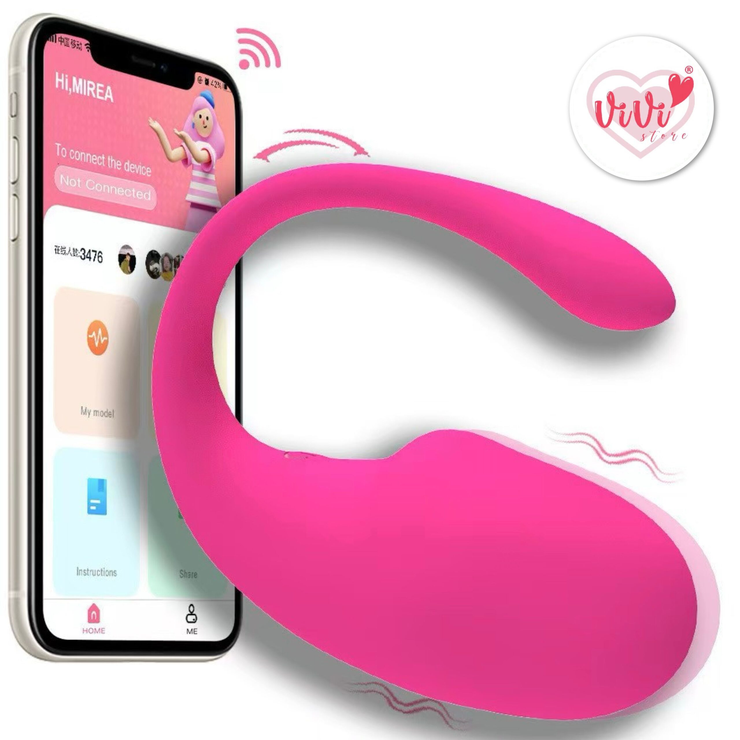 Wireless Bluetooth App G Spot Vibrator Egg Women Adult Toys Malaysia - Image 11